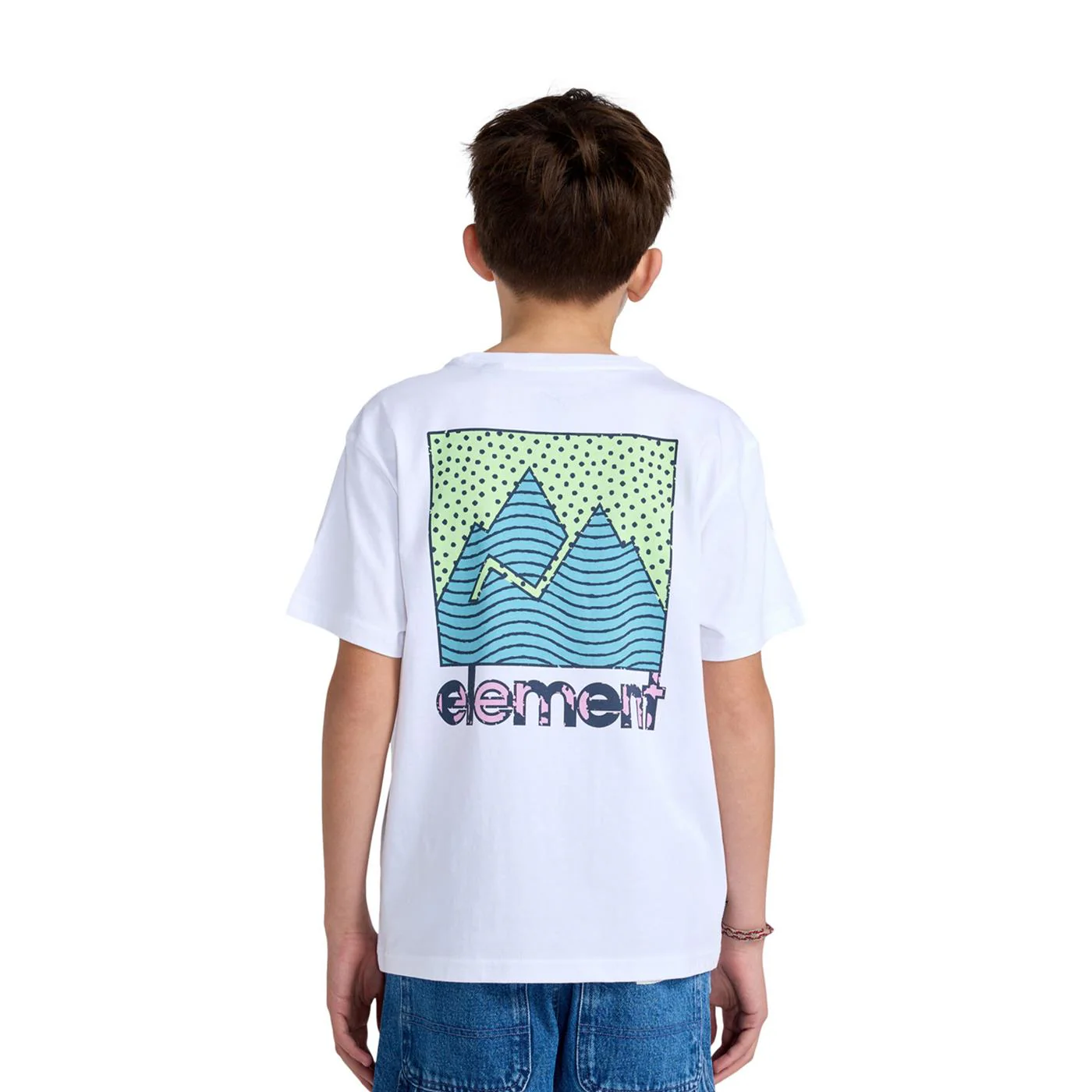 Element Joint Texture T-Shirt Optic White