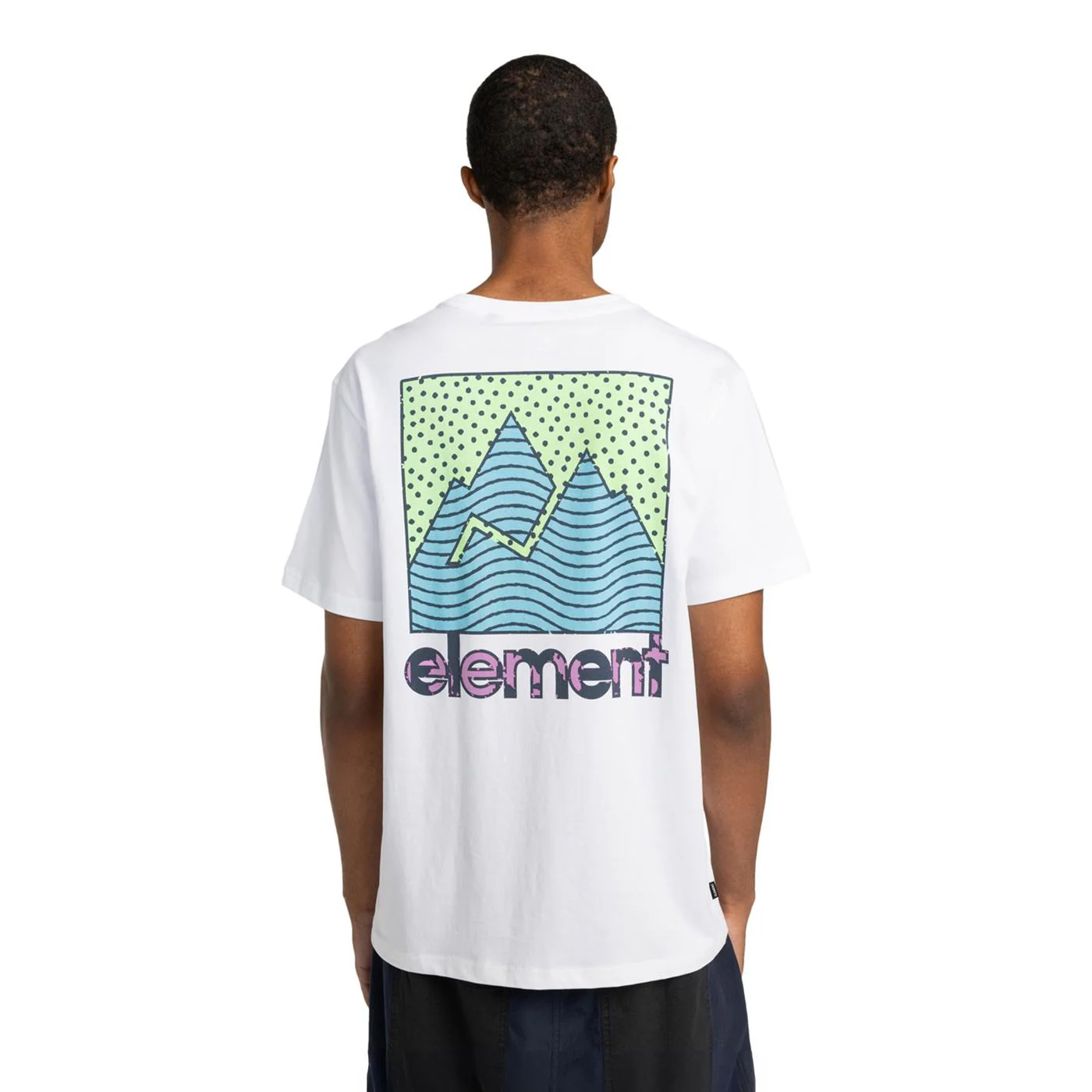 Element Joint Texture T-Shirt Optic White