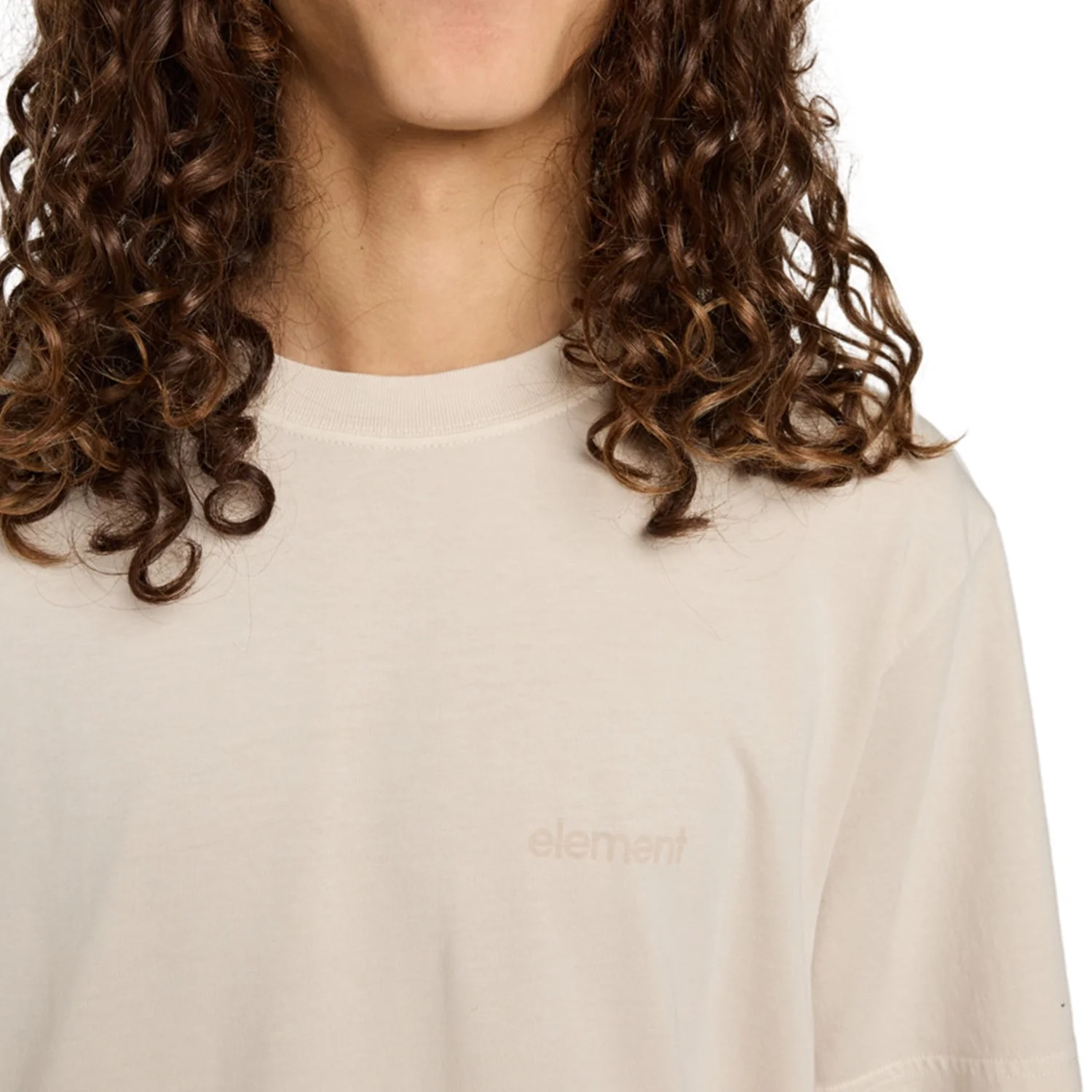 Element Lowcase Pigment T-Shirt Oat Milk - Image 4
