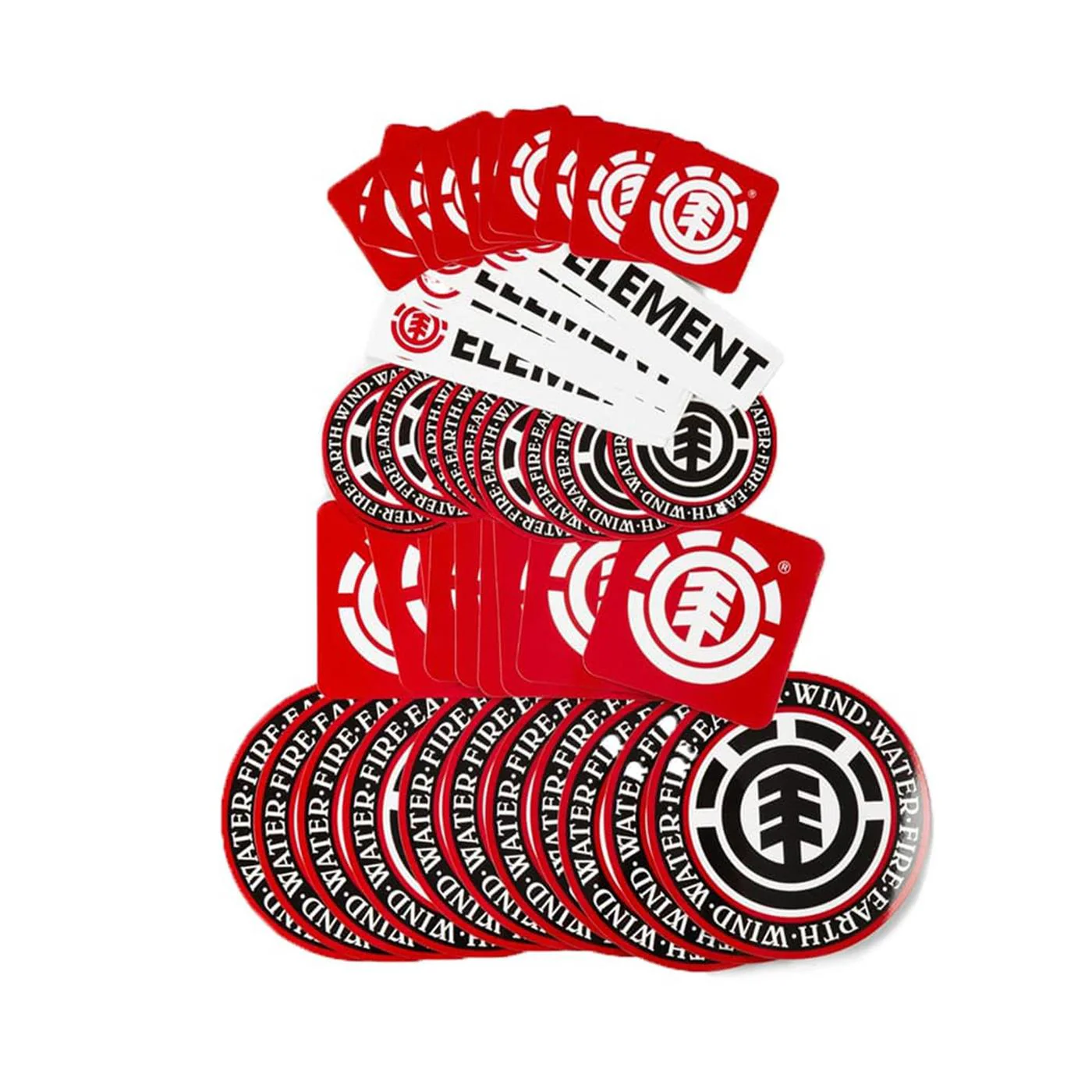 Element Permanent Sticker Pack Multicolor