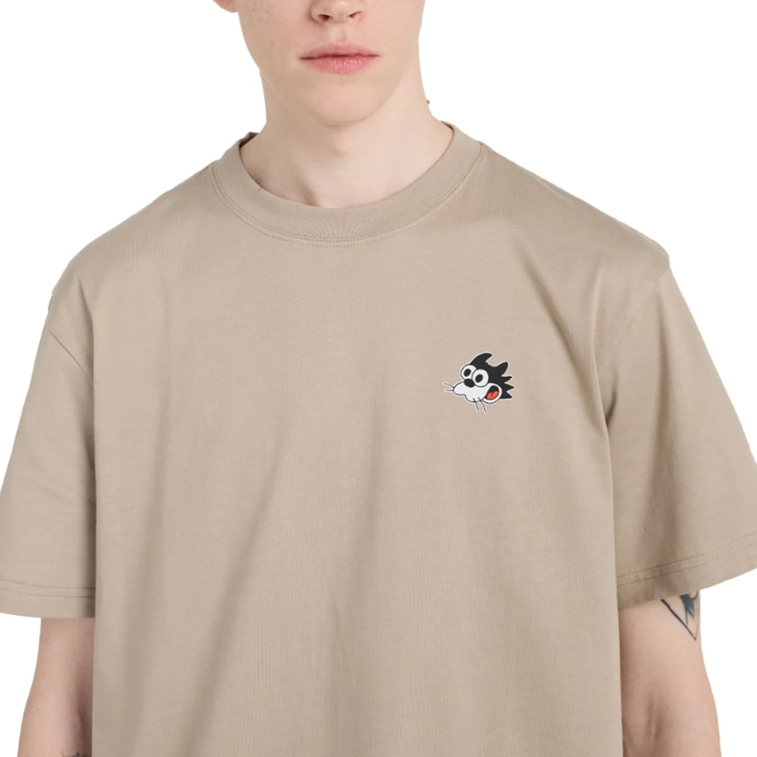 Element Pizza T-Shirt Aluminum - Image 4