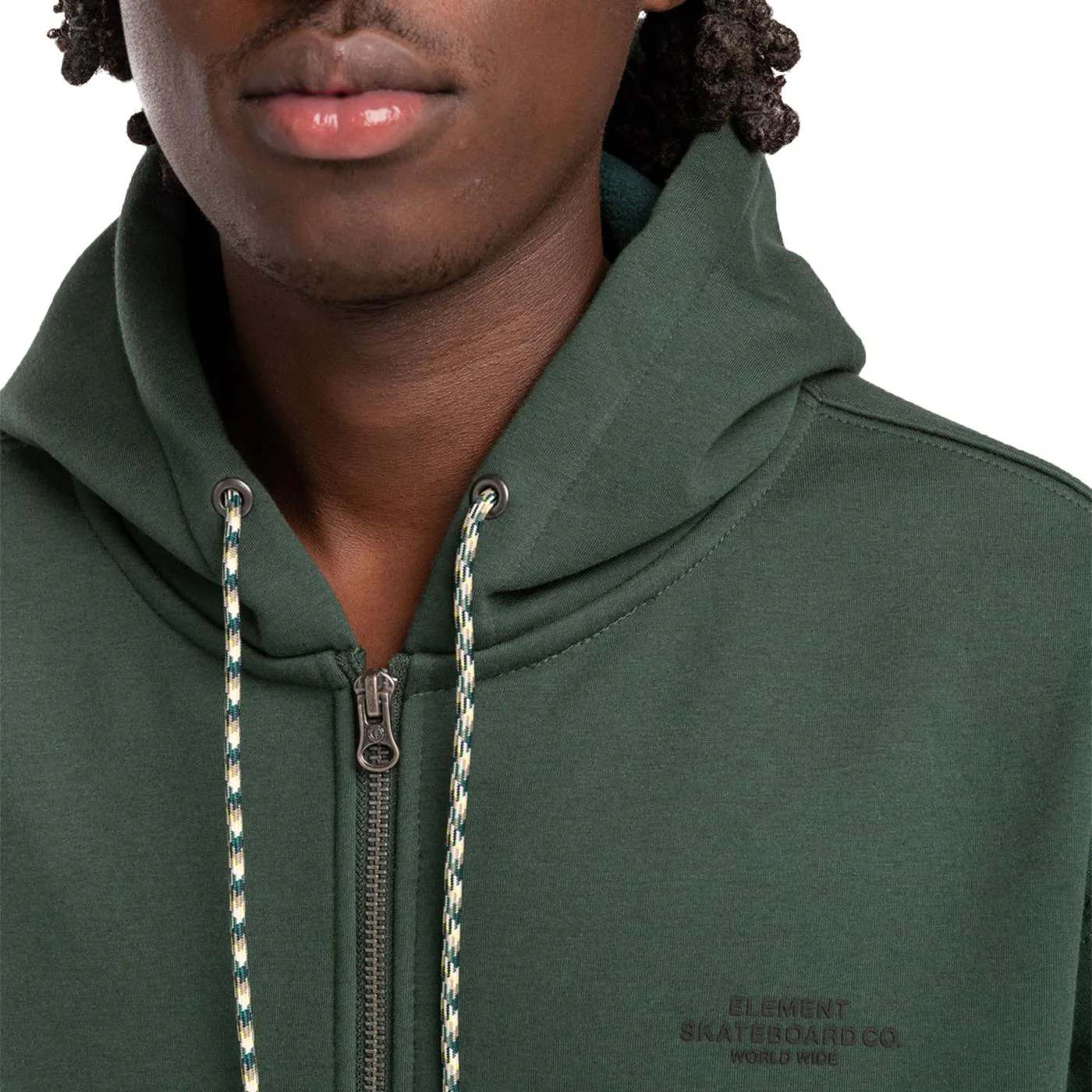Element Rain Cornell Full-Zip Hoodie Deep Forest - Image 3