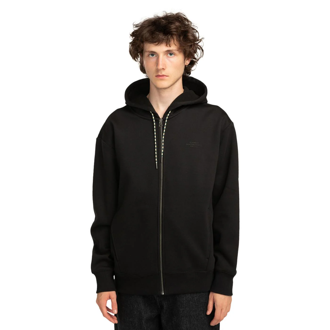 Element Rain Cornell Full-Zip Hoodie Flint Black