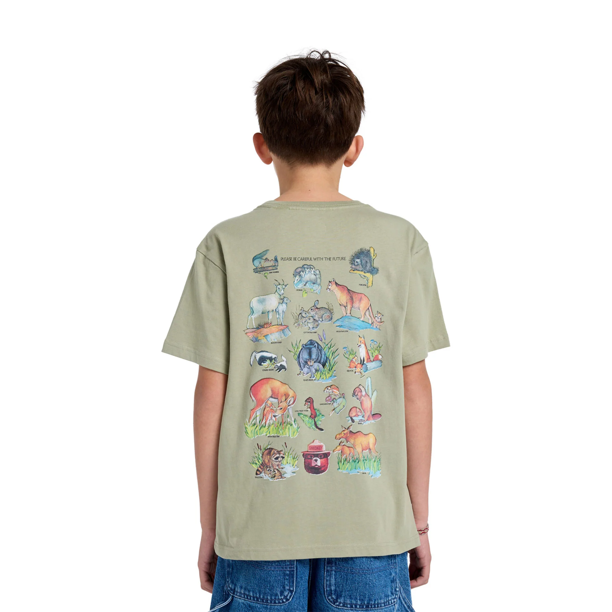 Element SBXE Animal T-Shirt Tea