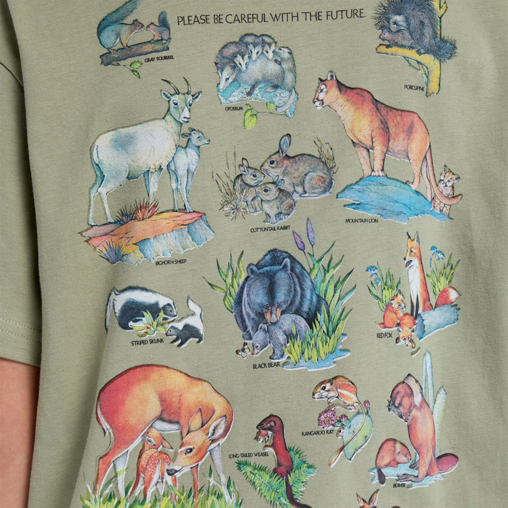 Element SBXE Animal T-Shirt Tea - Image 3