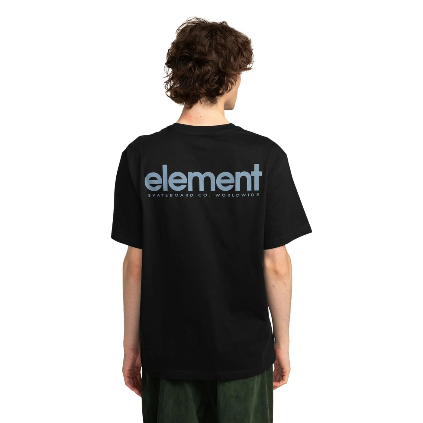 Element Simple Logo T-Shirt Flint Black