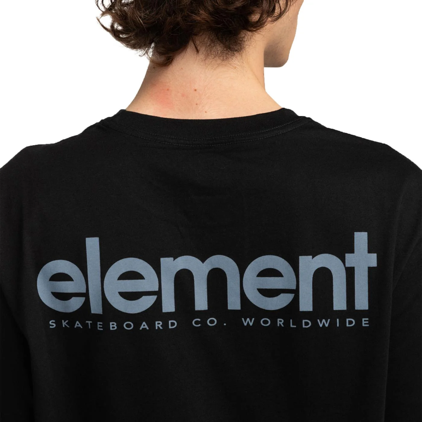 Element Simple Logo T-Shirt Flint Black - Image 3
