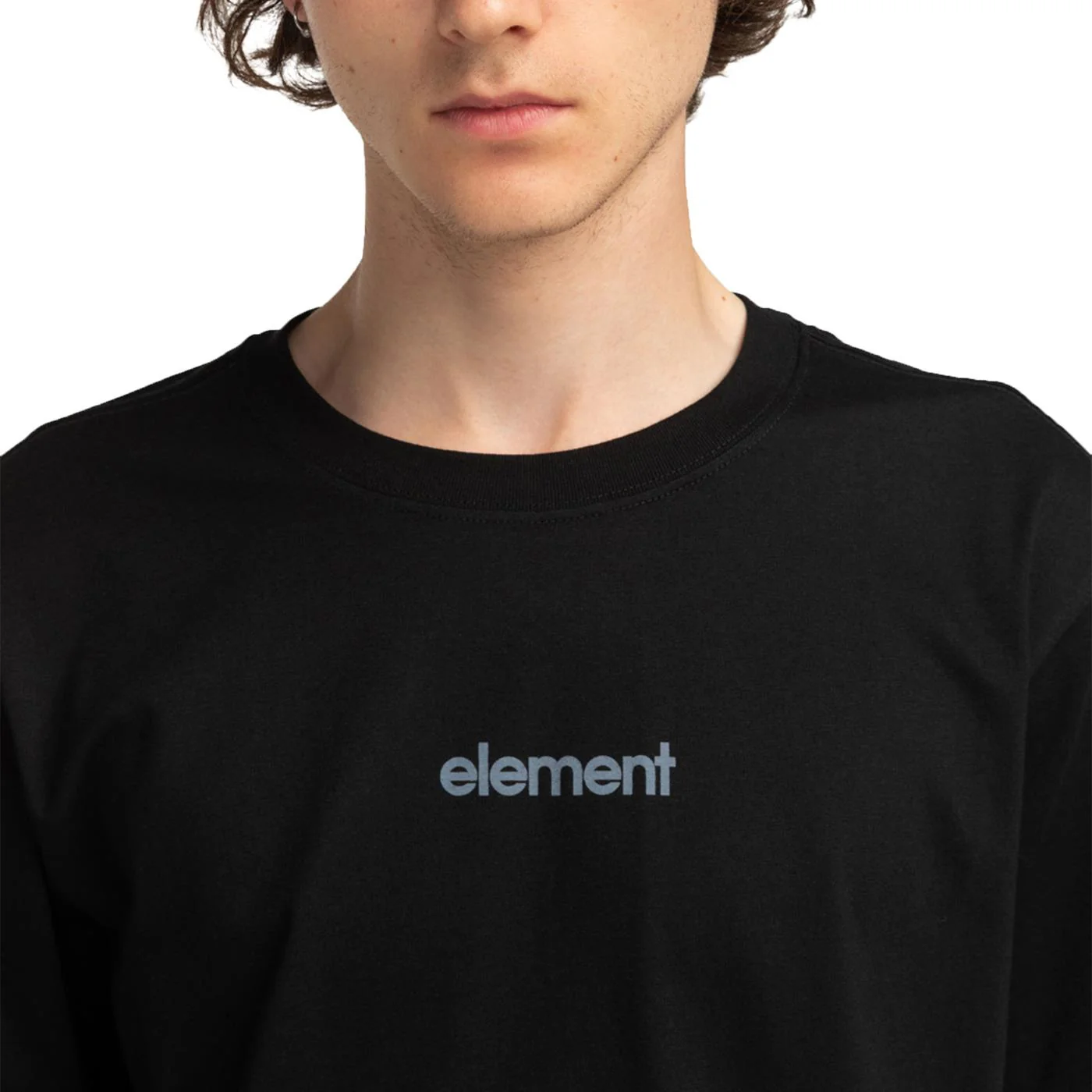 Element Simple Logo T-Shirt Flint Black - Image 4