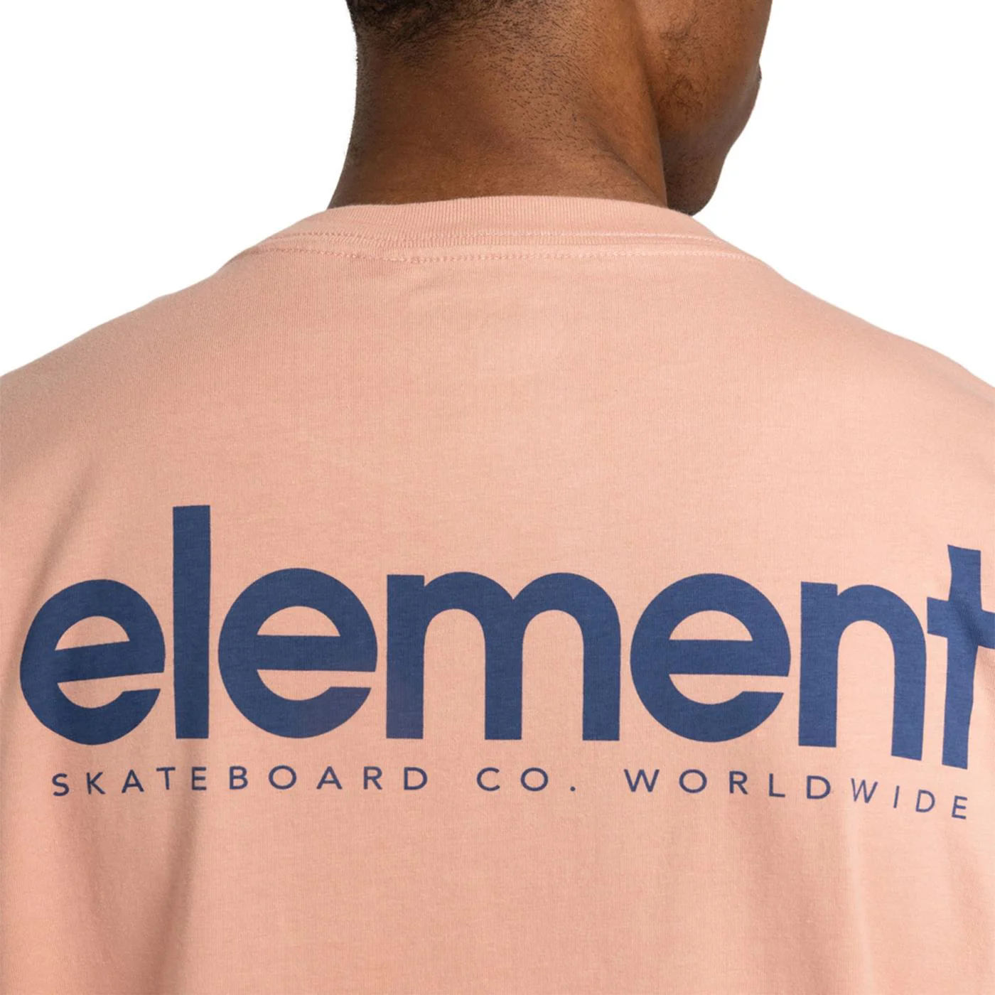 Element Simple Logo T-Shirt Misty Rose - Image 3