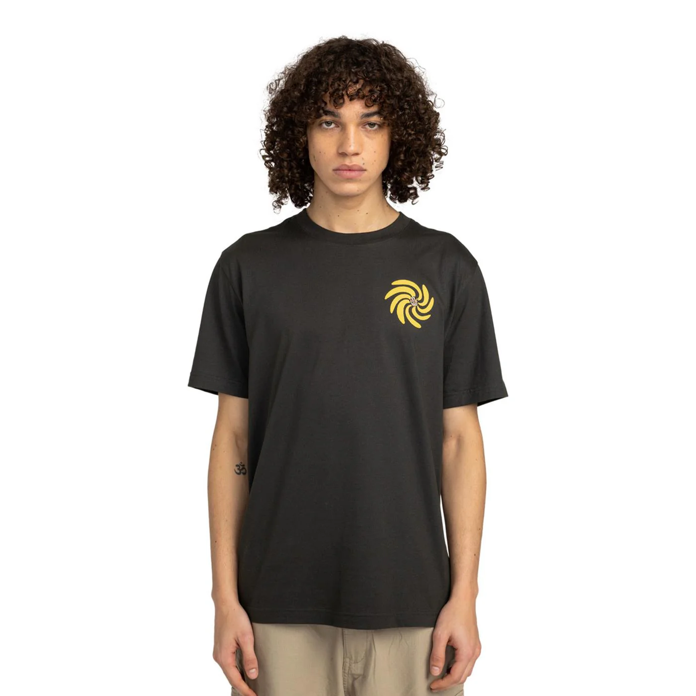 Element Smile T-Shirt Off Black - Image 2