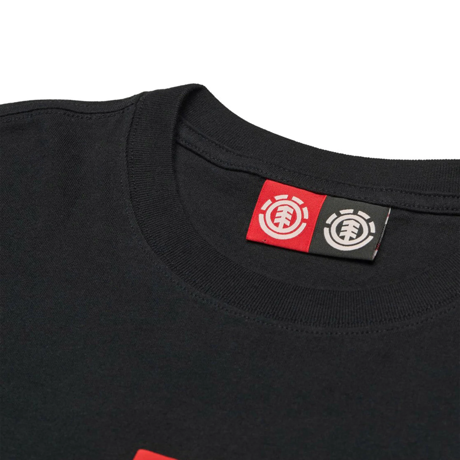 Element Square Logo T-Shirt Flint Black - Image 2