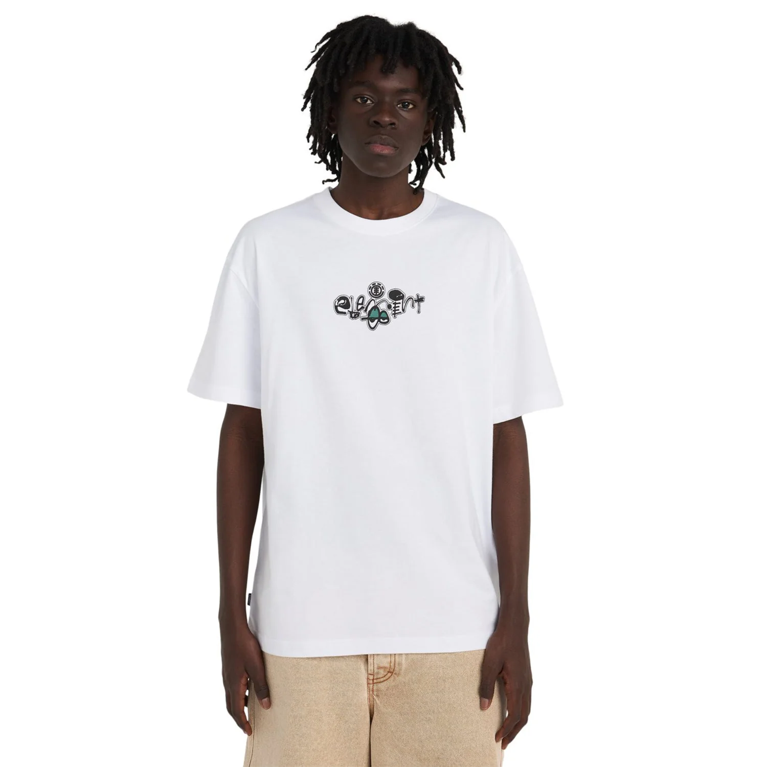 Element Sunday T-Shirt Optic White - Image 3