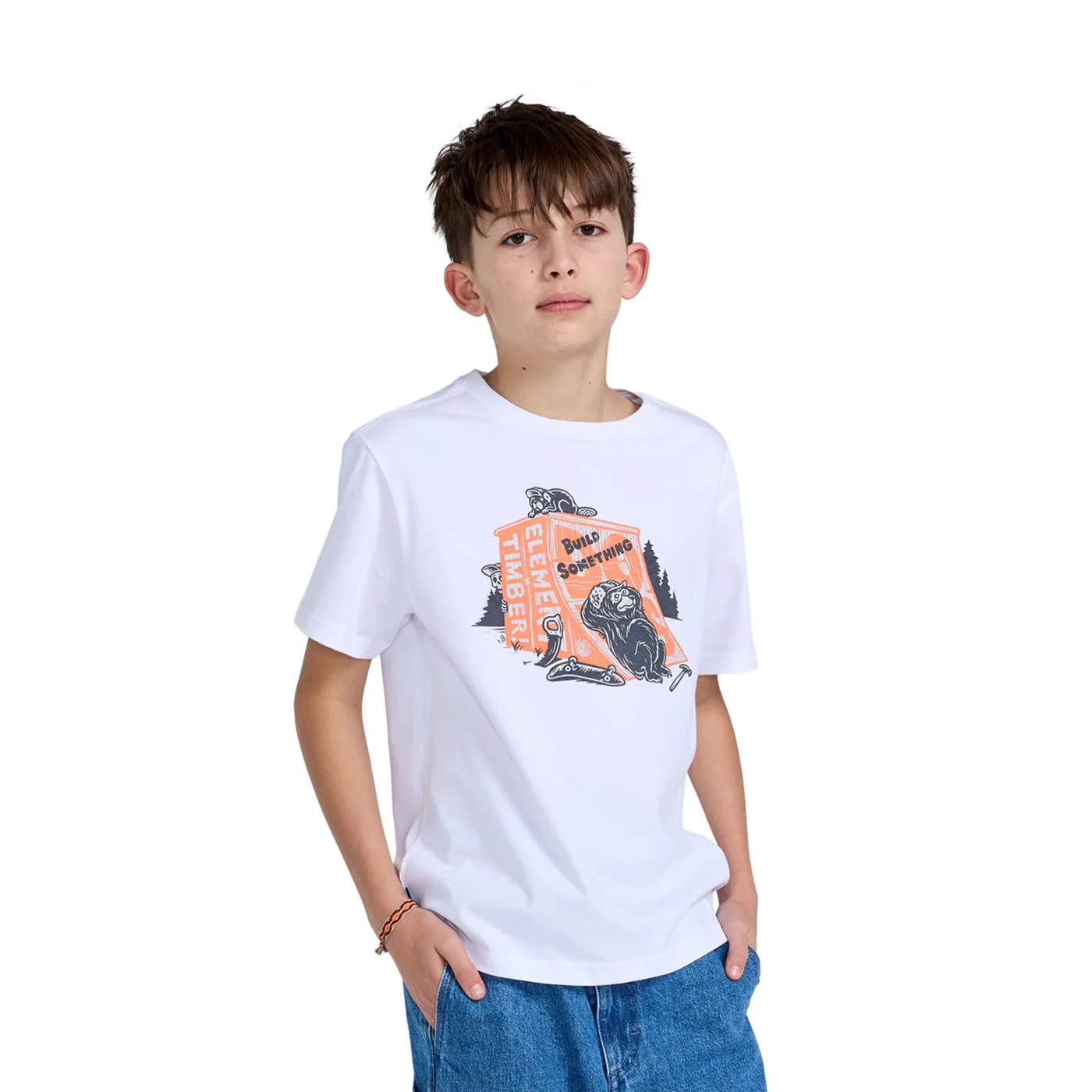 Element Timber Breaktime T-Shirt Optic White