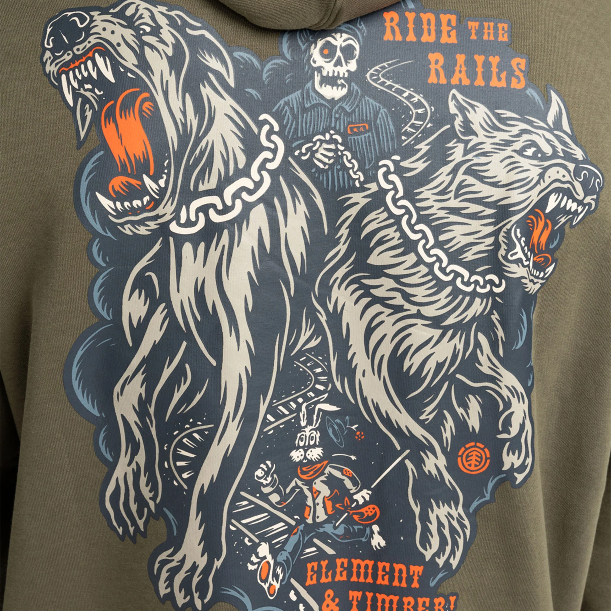 Element Timber Guard Dogs Hoodie Kalamata - Image 3