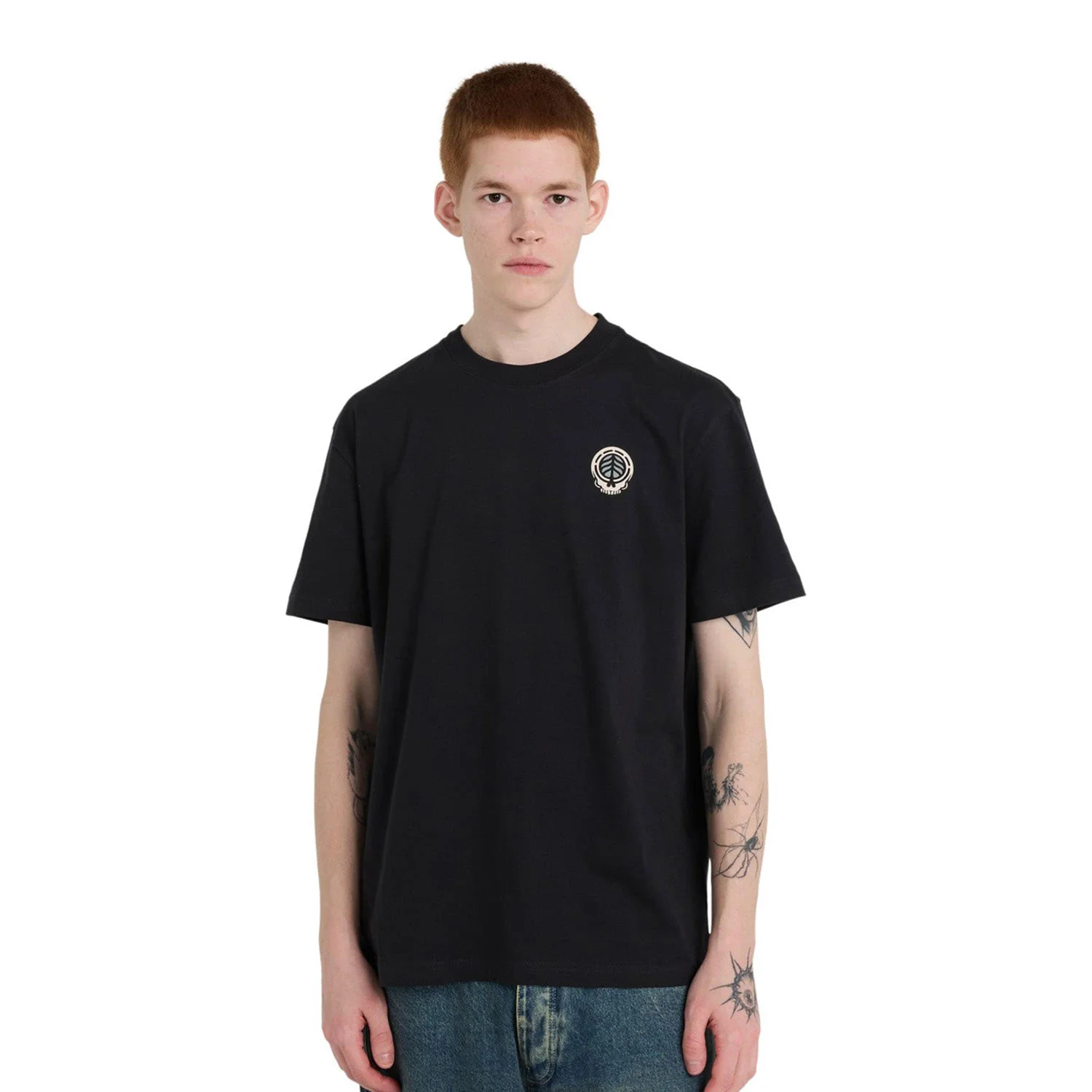Element Timber Hermit T-Shirt Off Black