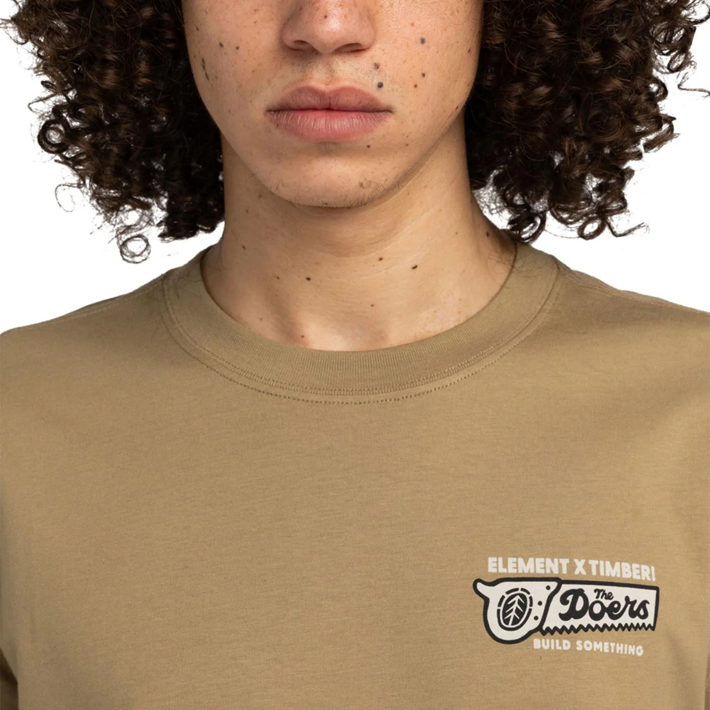 Element Timber Icon T-Shirt Khaki - Image 4