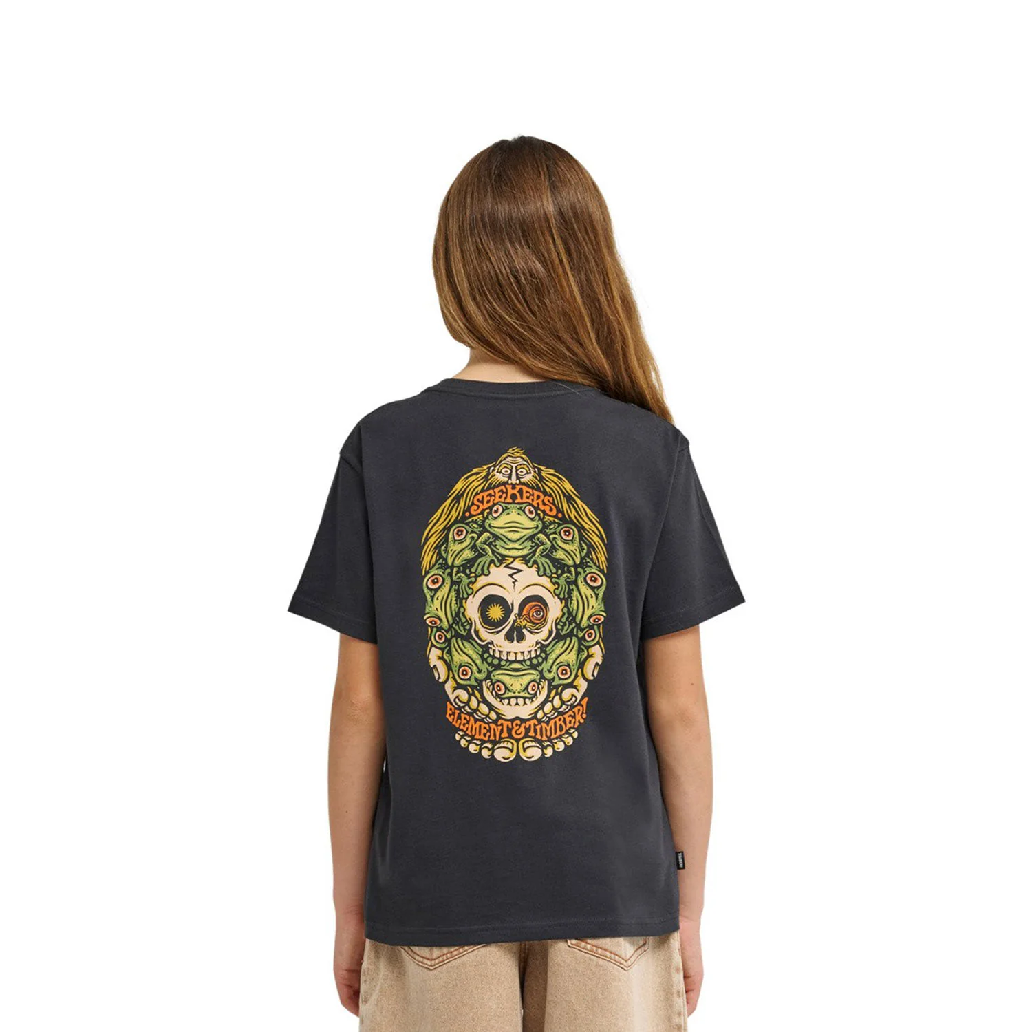 Element Timber Orbit T-Shirt Black - Image 2