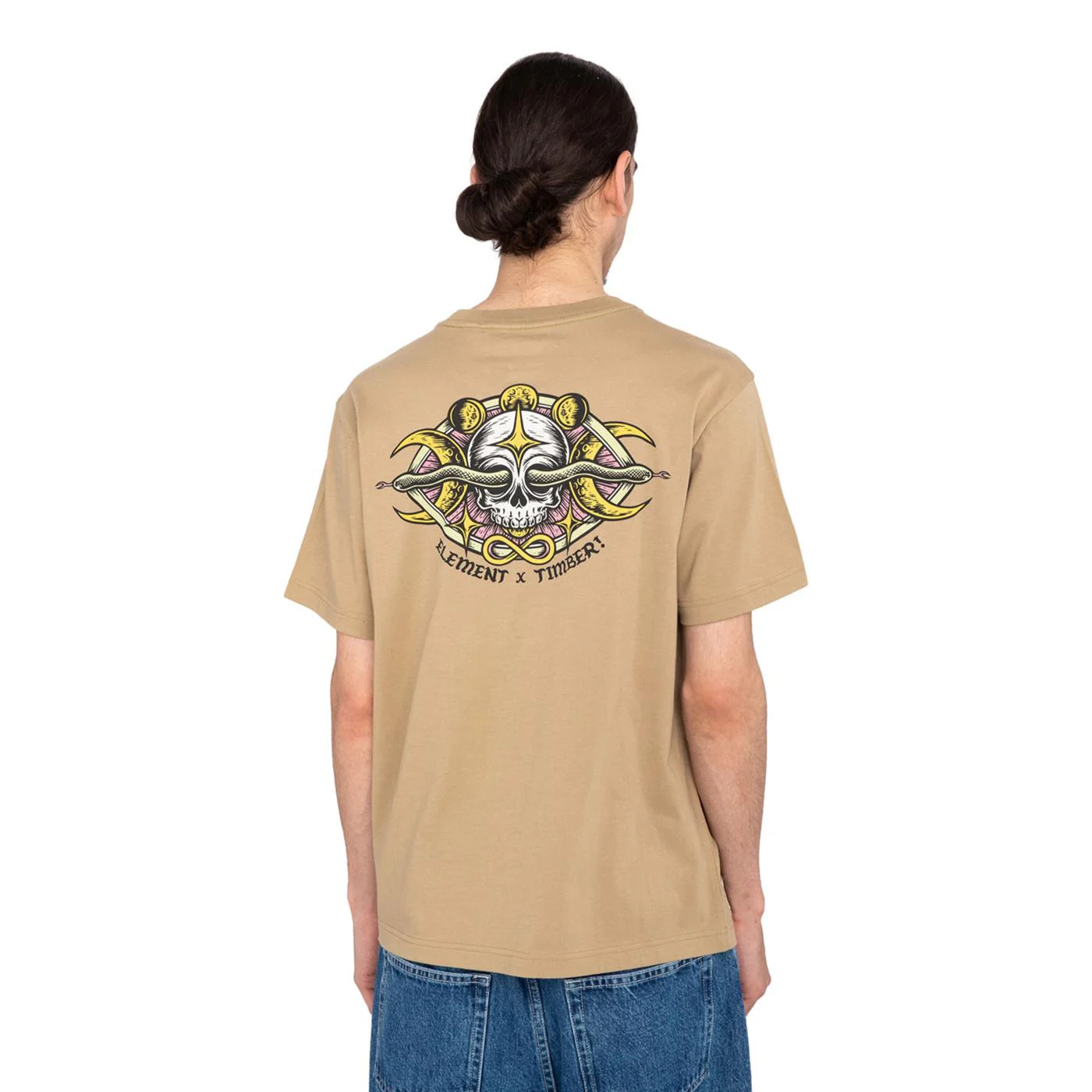 Element Timber Sight T-Shirt Khaki - Image 2