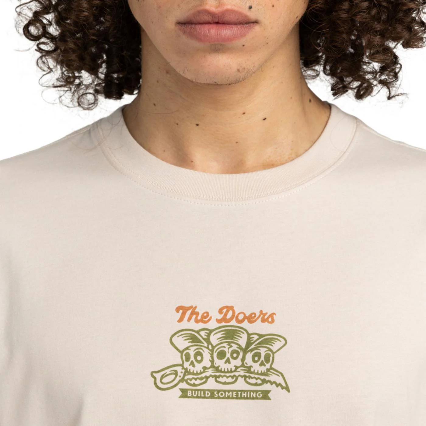 Element Timber Skeleton T-Shirt Oat Milk - Image 3