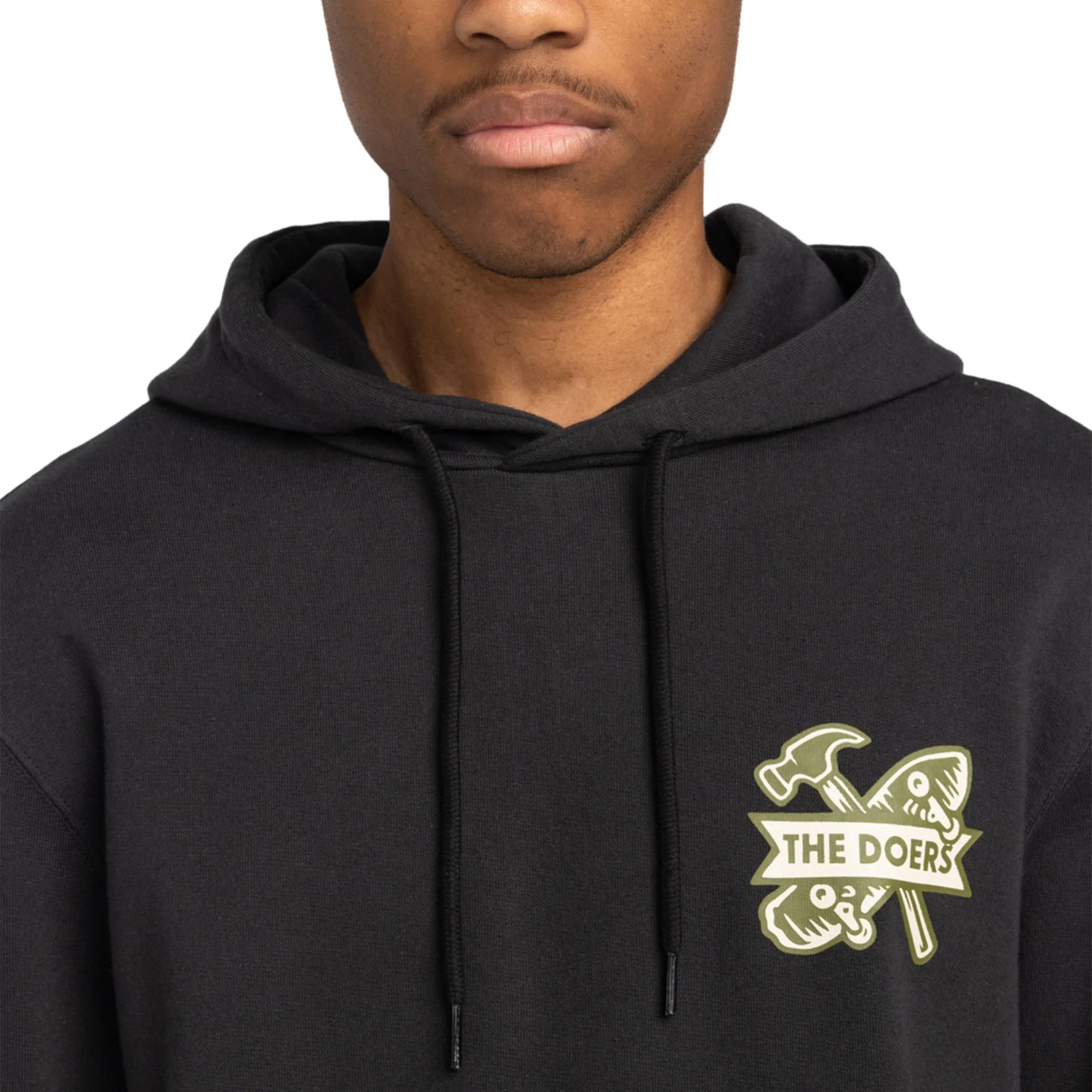 Element Timber Supply Hoodie Off Black - Image 4
