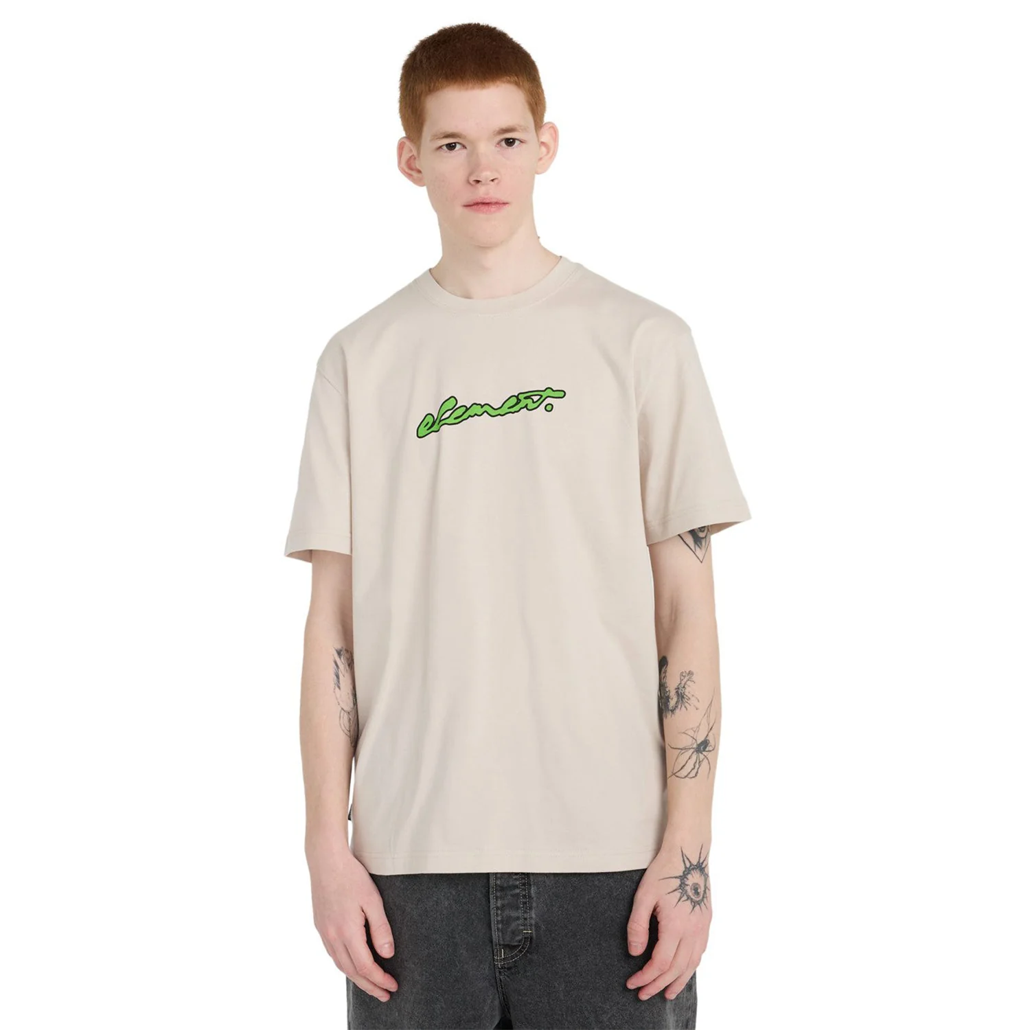 Element Triple T-Shirt Oat Milk