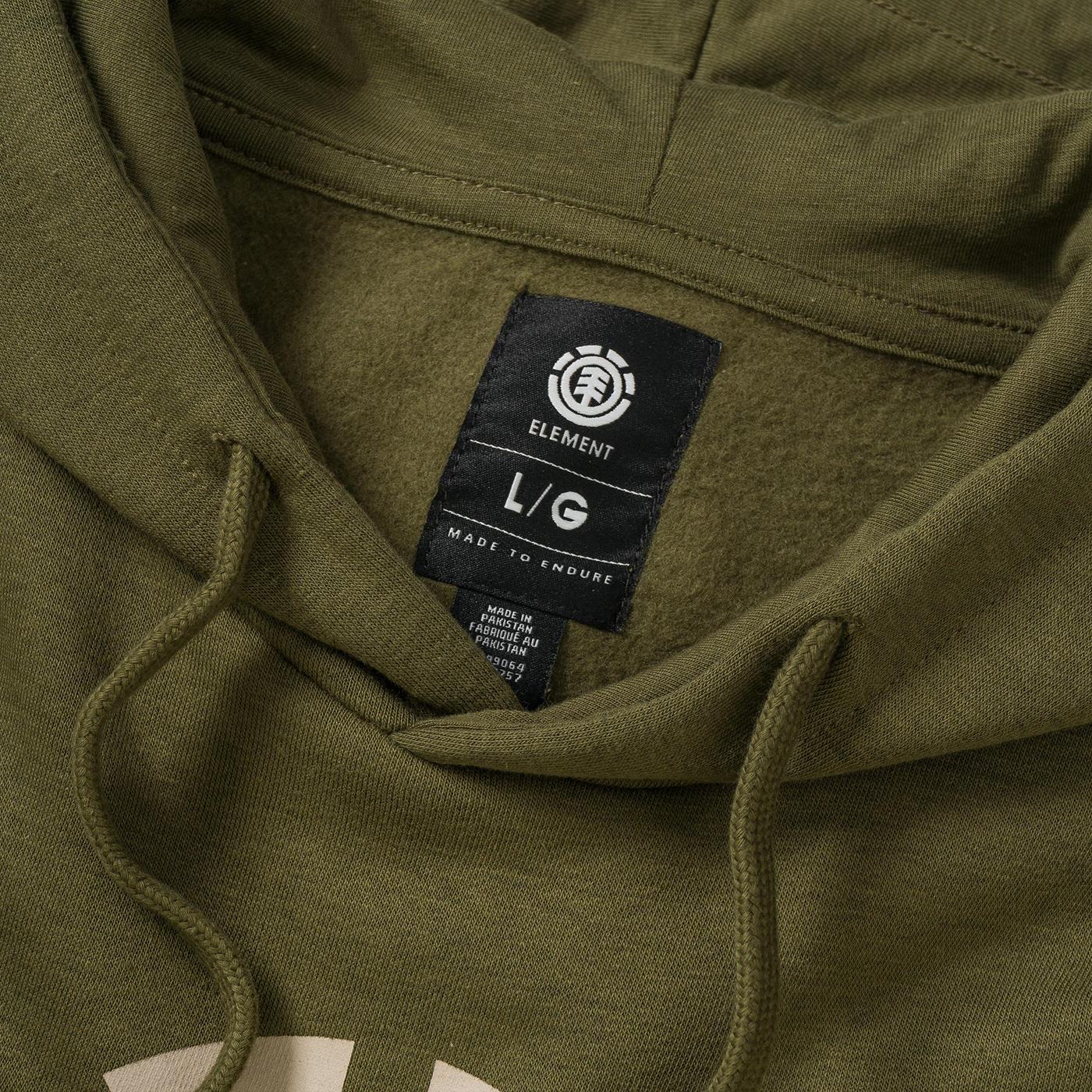 Element Vertical Hood Sweat Army - Image 3