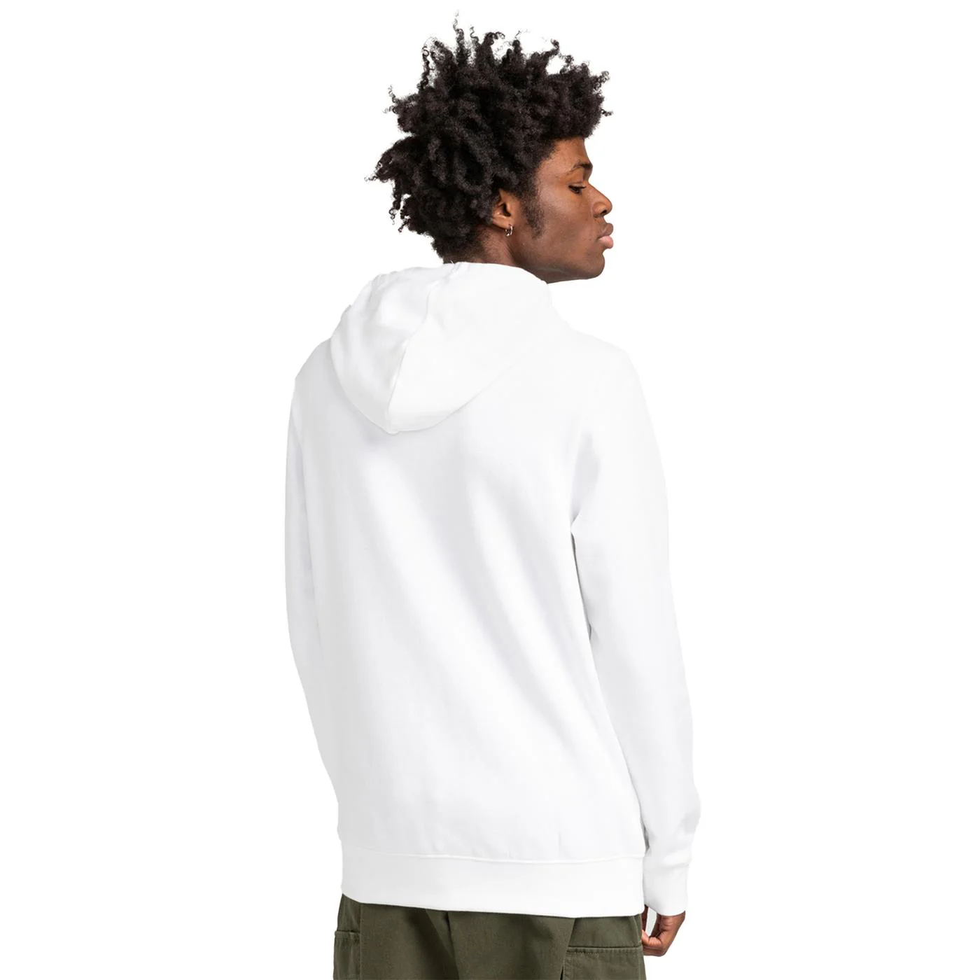 Element Vertical Hood Sweat Optic White - Image 3