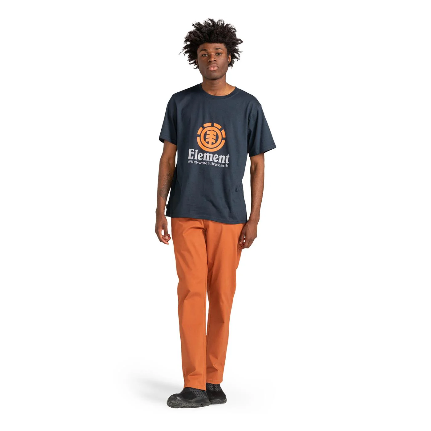 Element Vertical T-Shirt Eclipse Navy - Image 2