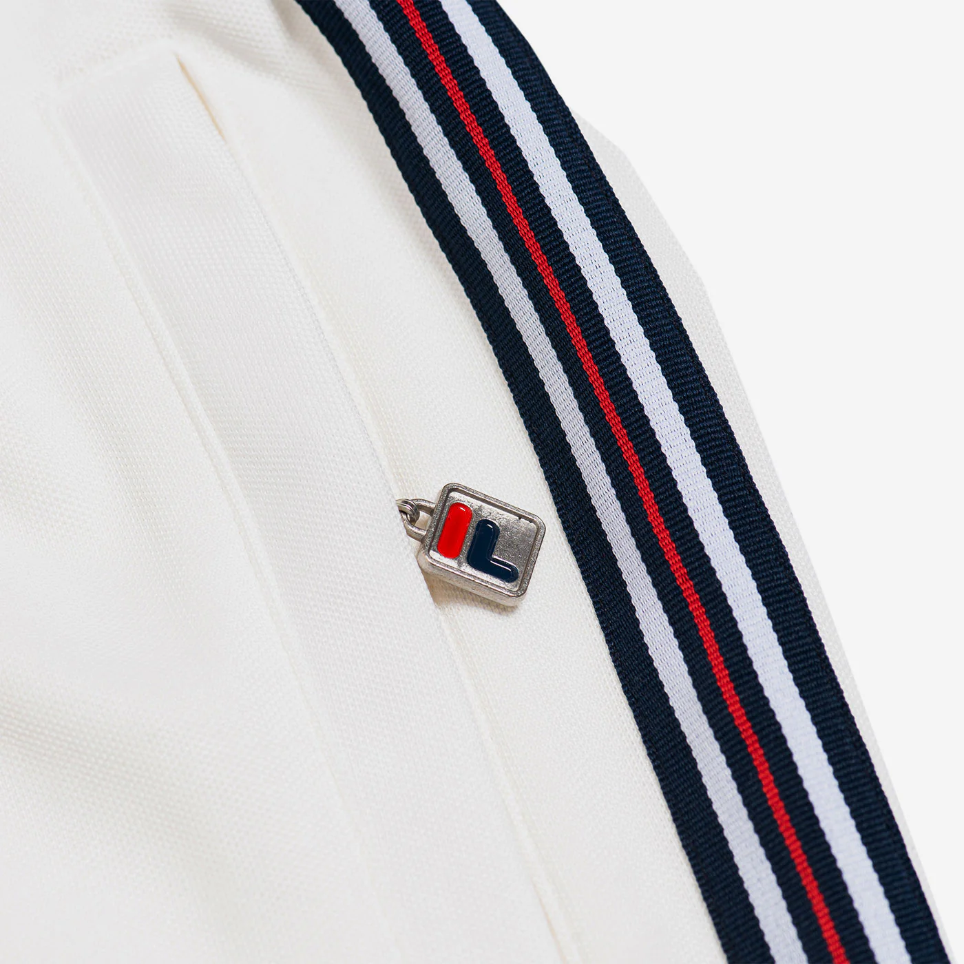 Fila Wan Track Pants Blanc De Blanc - Image 5