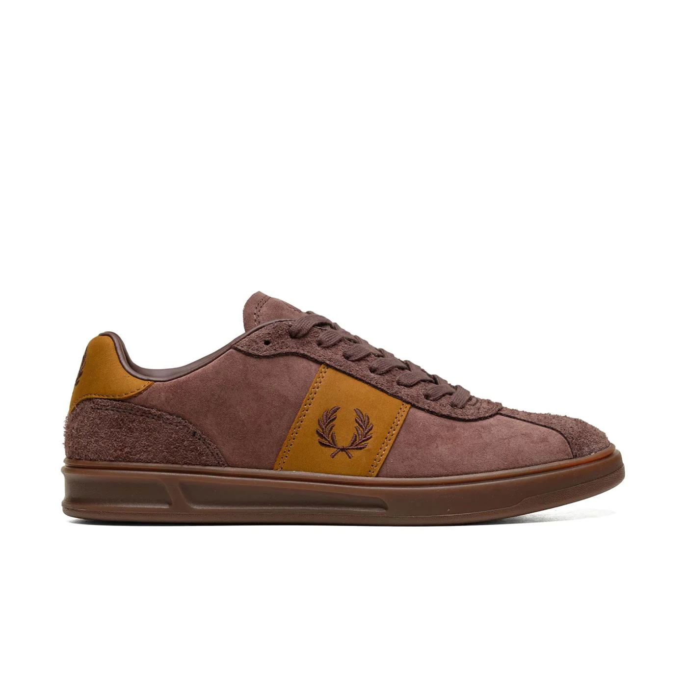 Fred Perry B4 Suede Carrington Brick/Carrington Brick