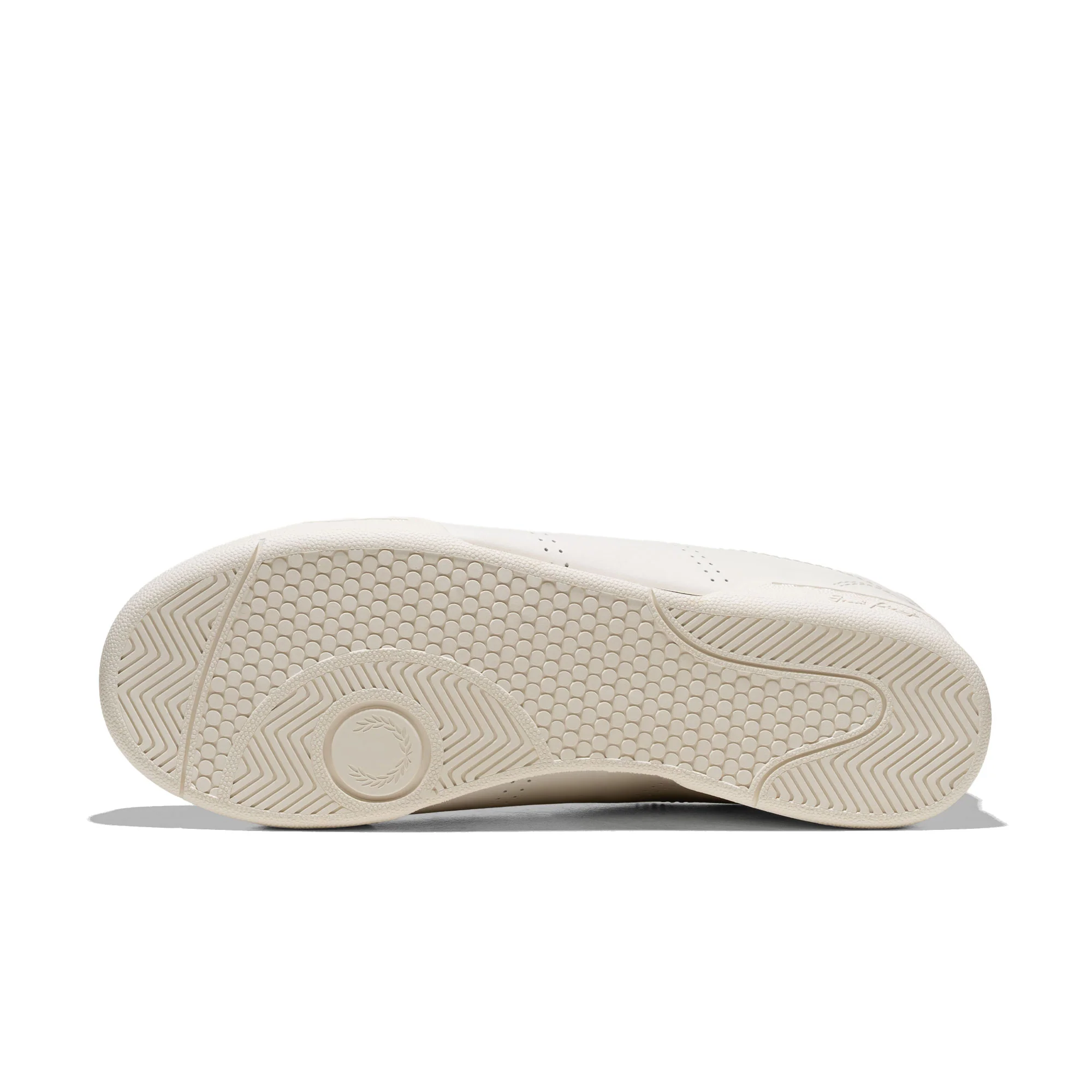 Fred Perry B722 Leather/Branded Snow White - Image 6