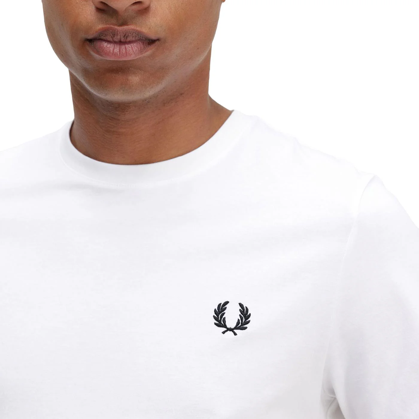 Fred Perry Back Graphic T-Shirt White - Image 3