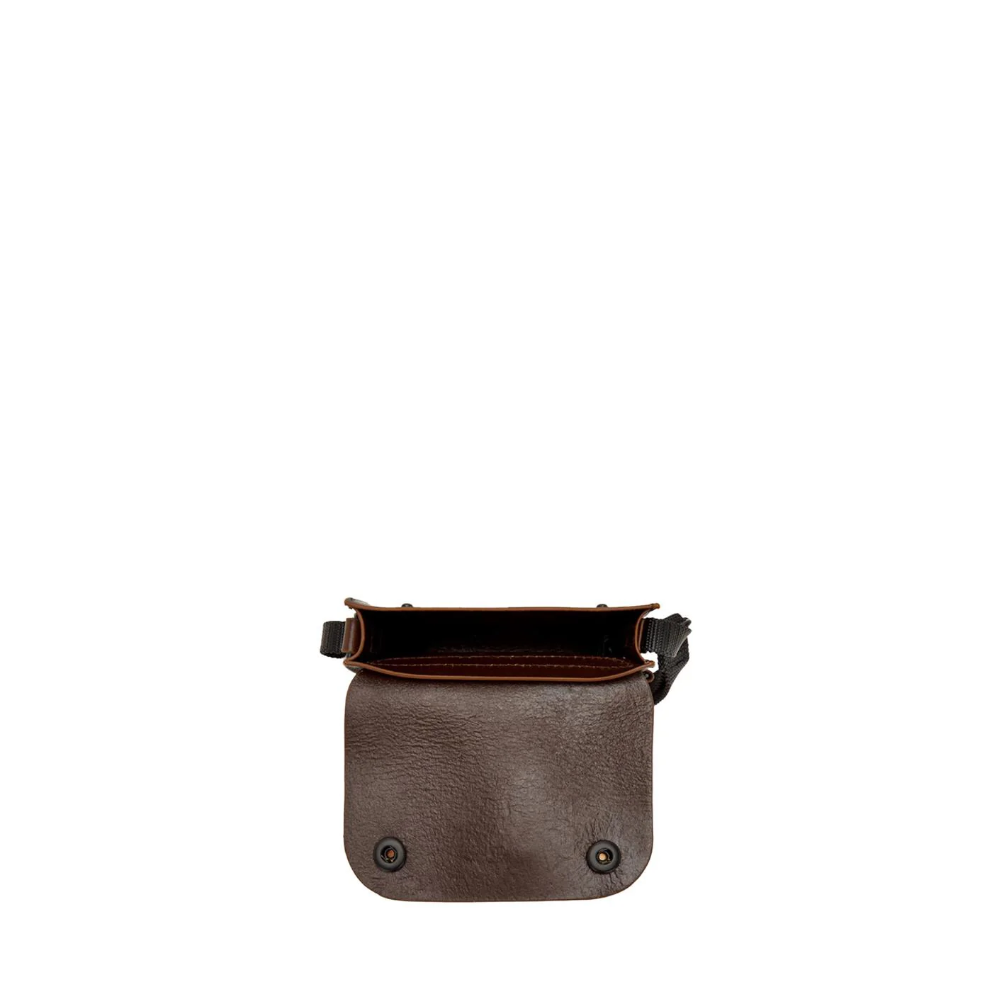 Fred Perry Burnished Leather Pouch Oxblood - Image 4