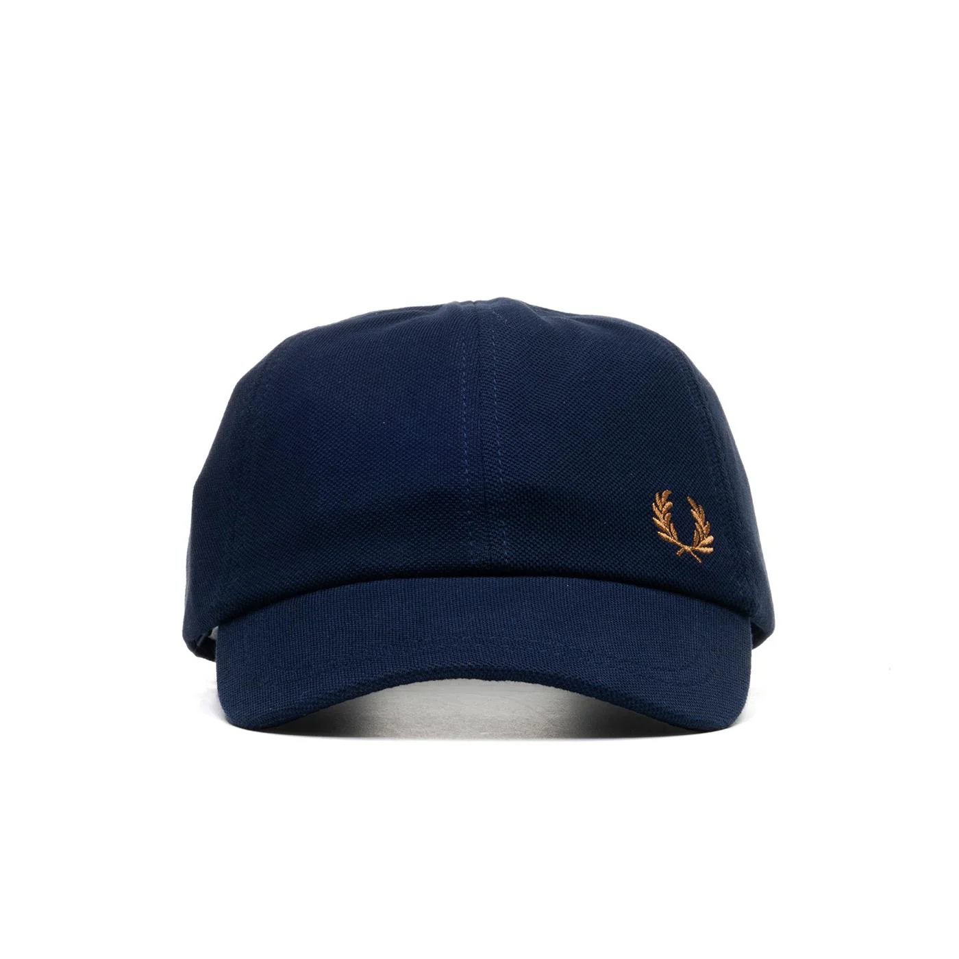 Fred Perry Classic Piqué Cap Navy/Dark Caramel