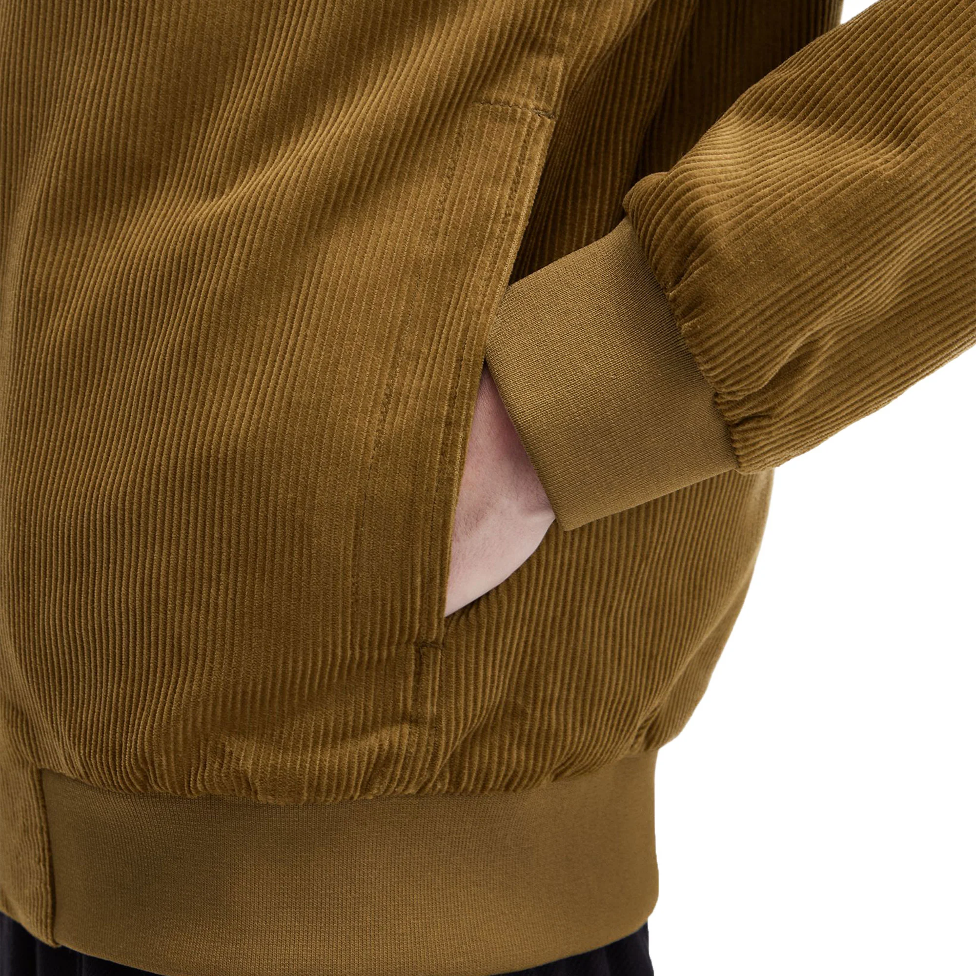 Fred Perry Cord Brentham Jacket Shaded Stone - Image 4