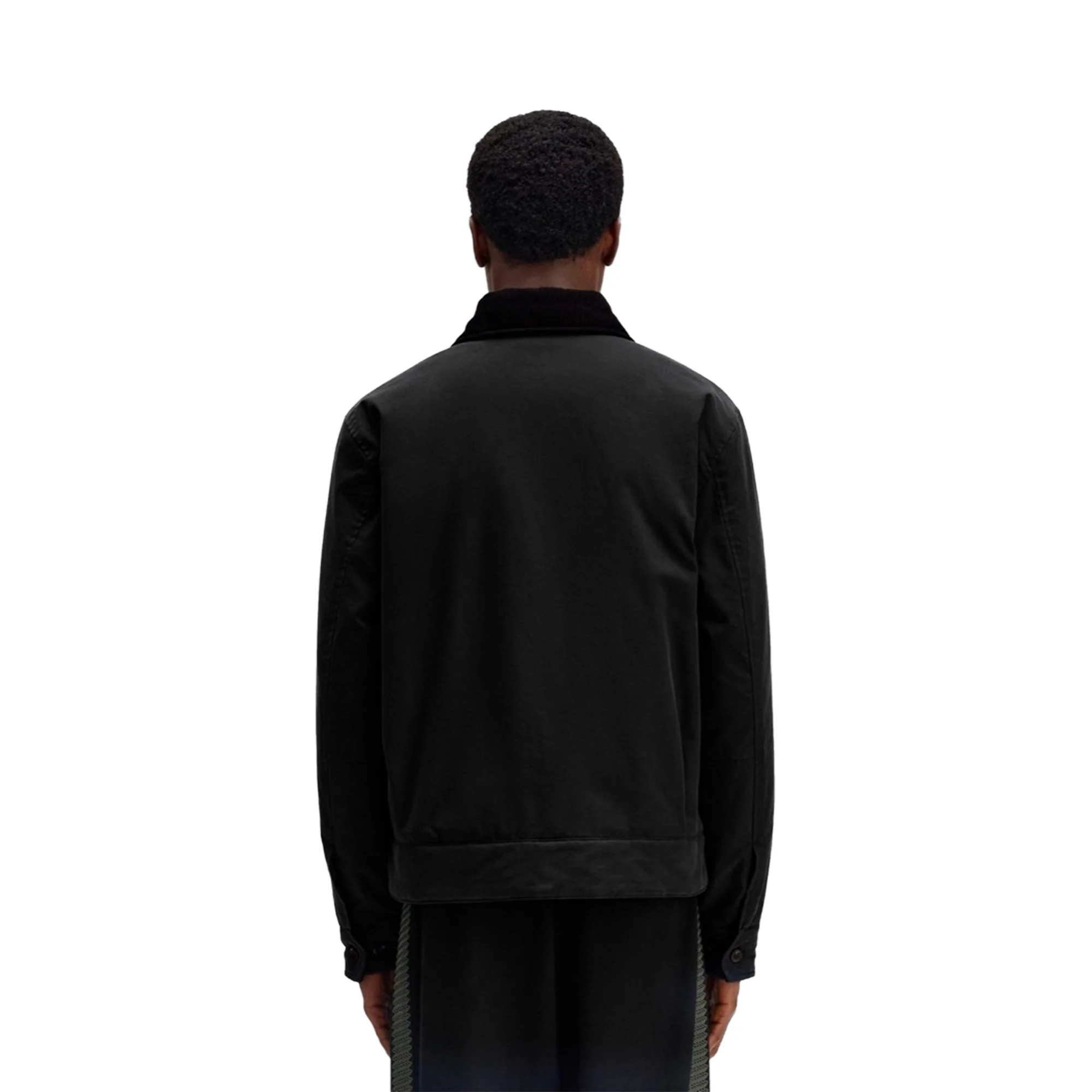 Fred Perry Cotton Caban Jacket Black - Image 2