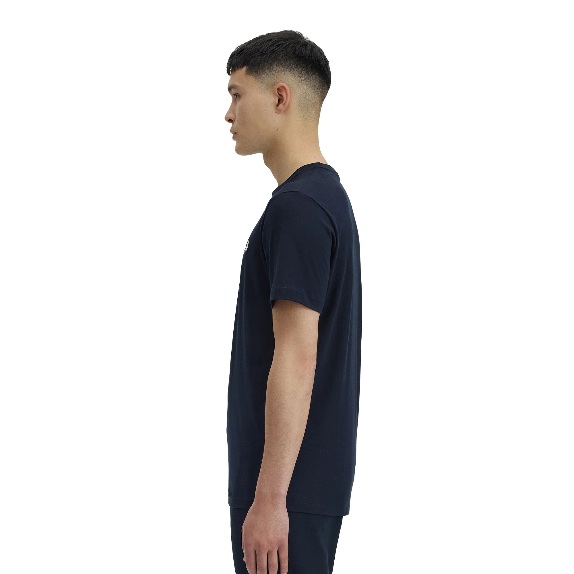 Fred Perry Crew T-Shirt Navy - Image 2