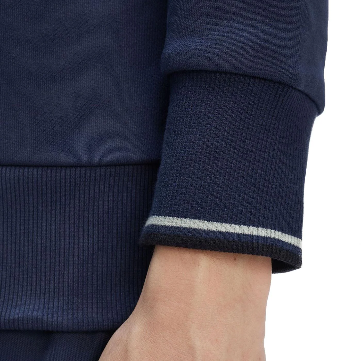 Fred Perry Crewneck Sweatshirt Tennis Blue - Image 4
