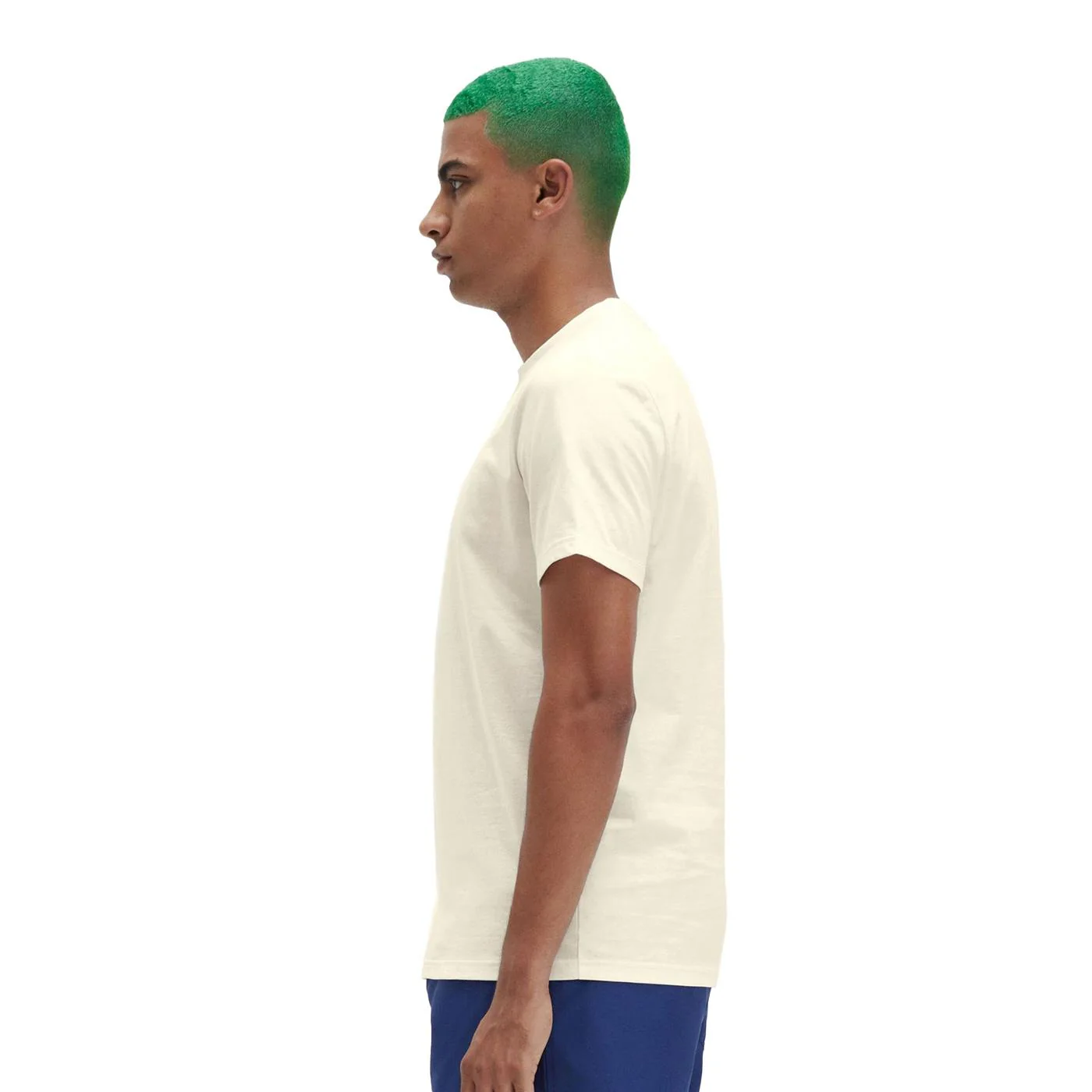 Fred Perry Embroidered T-Shirt Ecru - Image 2