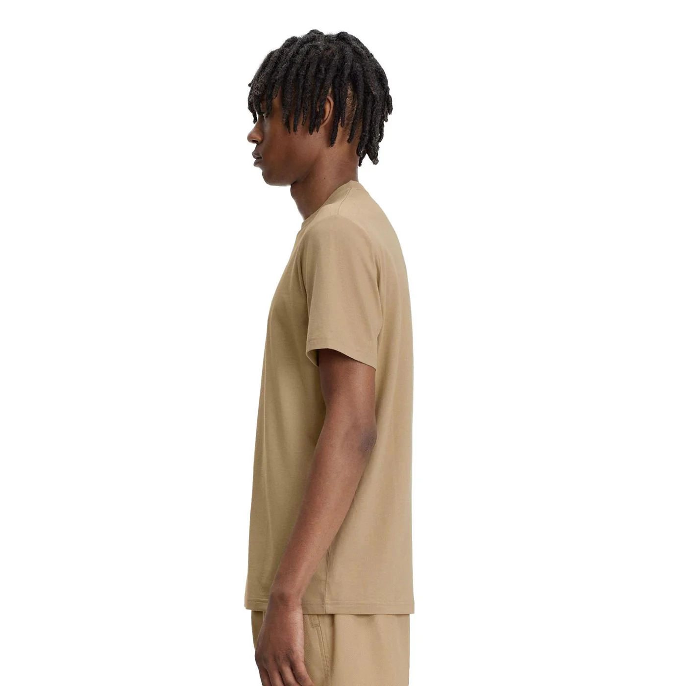 Fred Perry Embroidered T-Shirt Warm Stone - Image 2