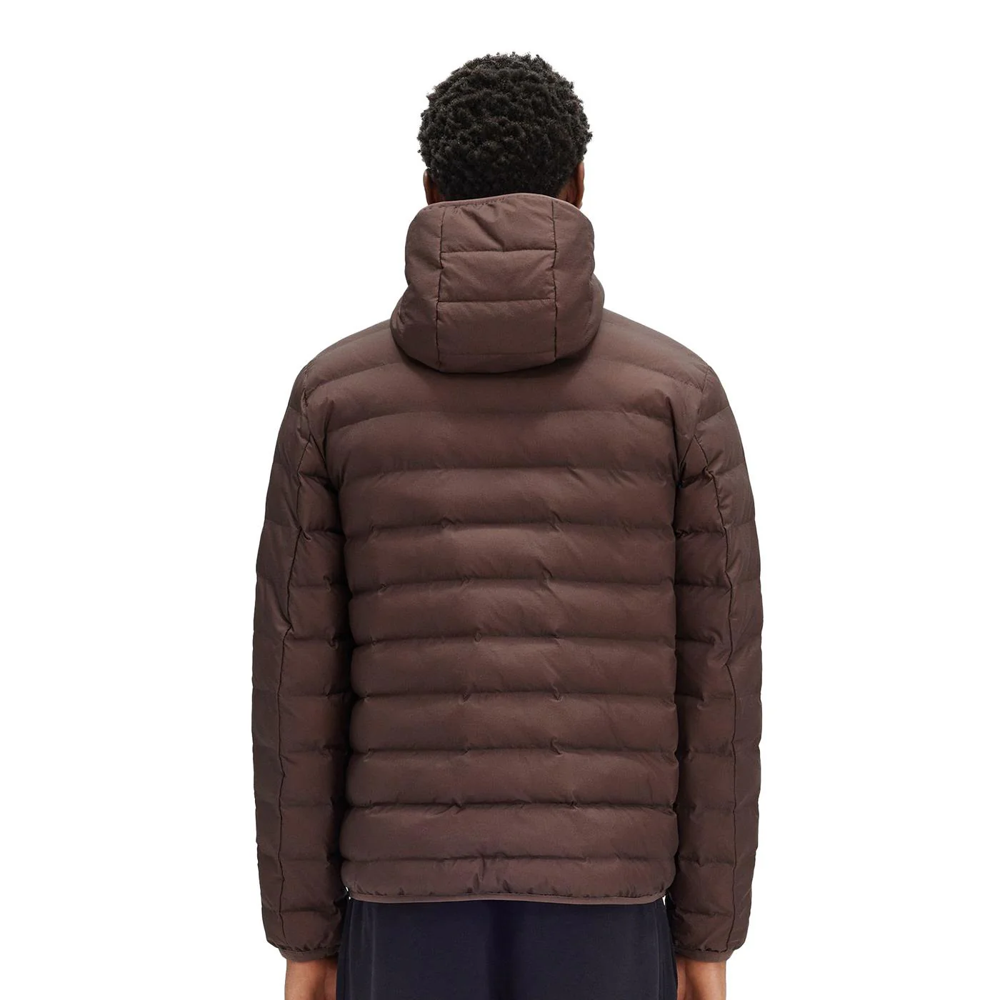 Fred Perry Hooded Insulated Jacket Carrington Brick - Image 2