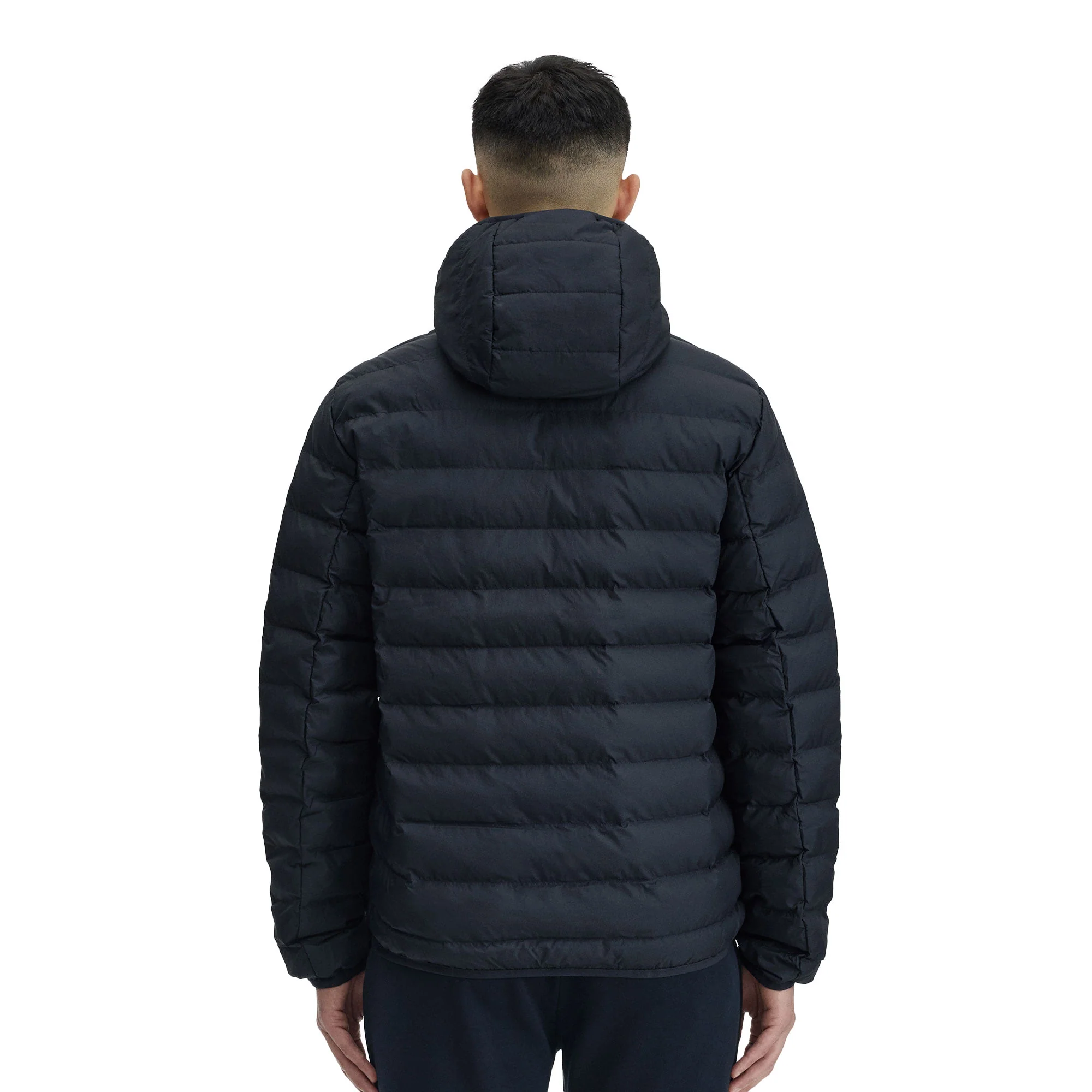 Fred Perry Hooded Insulated Jacket Navy - Image 2