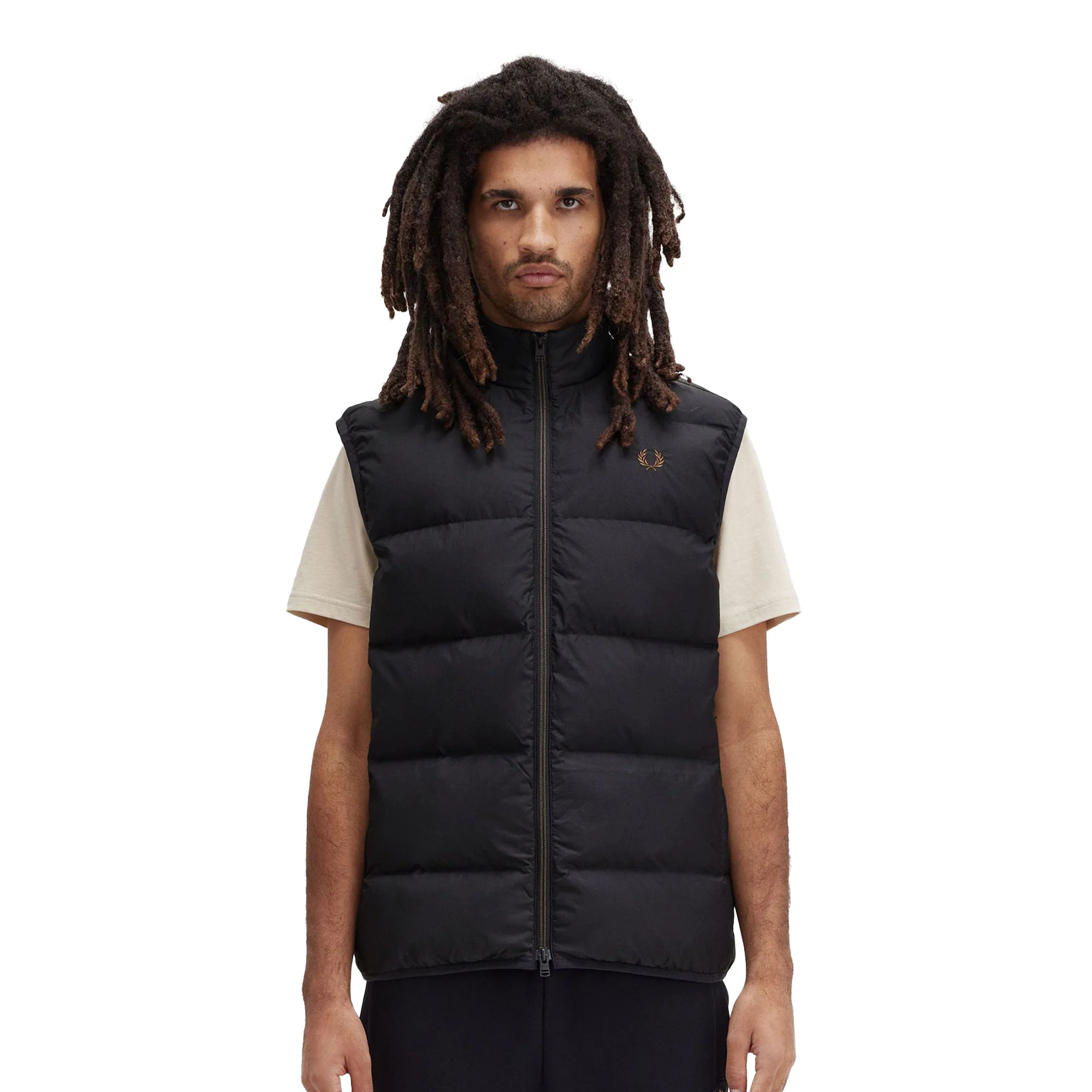 Fred Perry Insulated Gilet Black