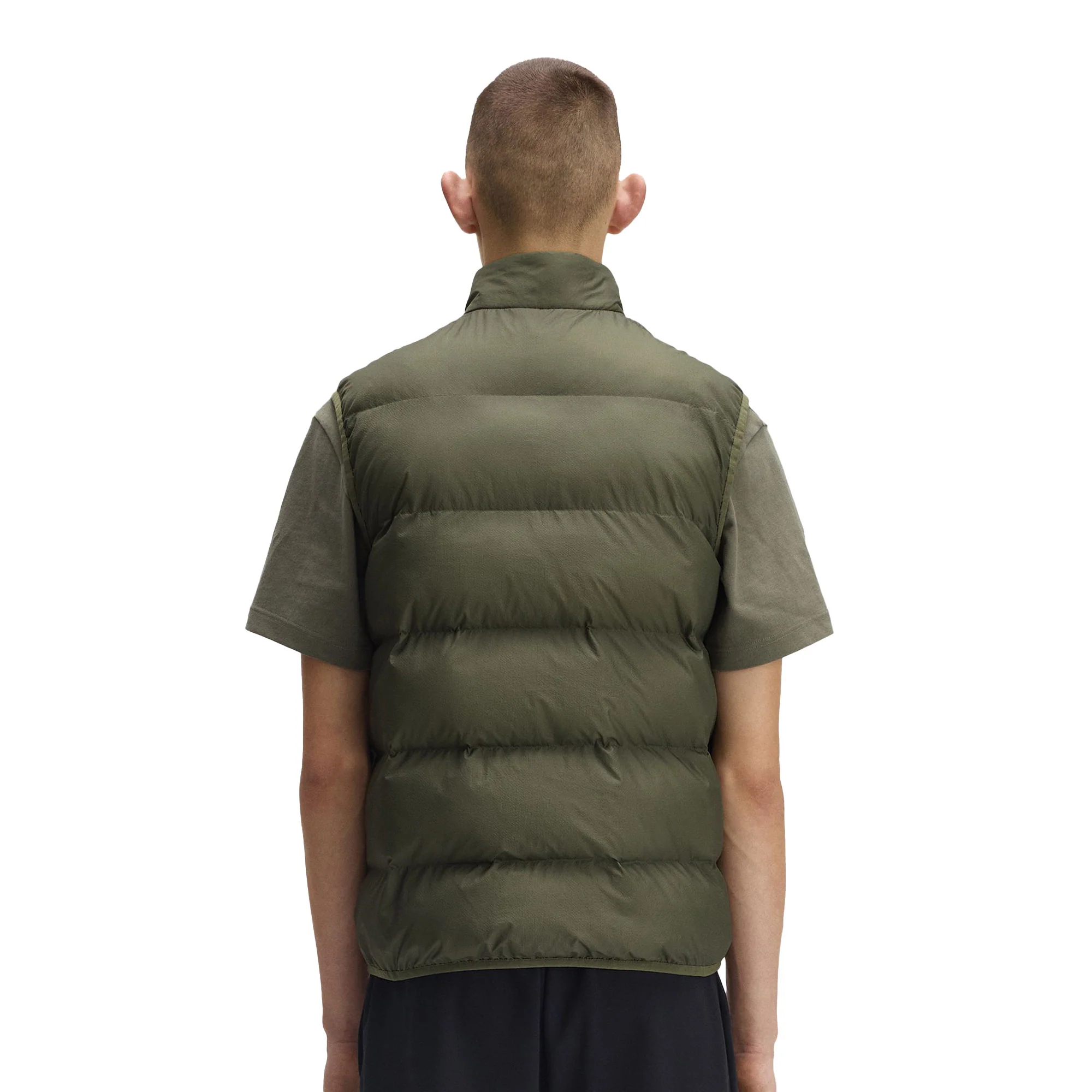 Fred Perry Insulated Gilet Laurel Wreath Green - Image 2