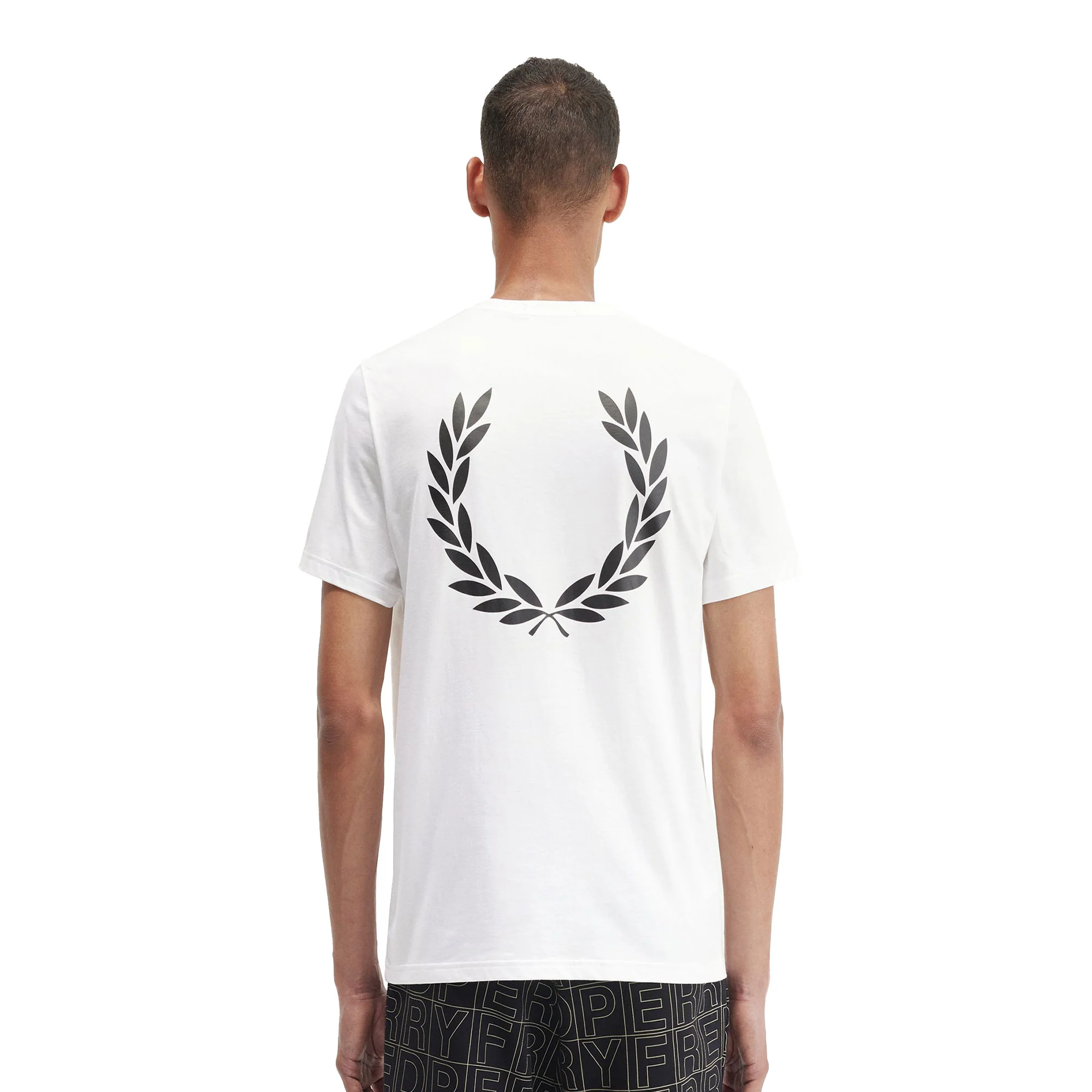 Fred Perry Laurel Wreath Graphic T-Shirt White
