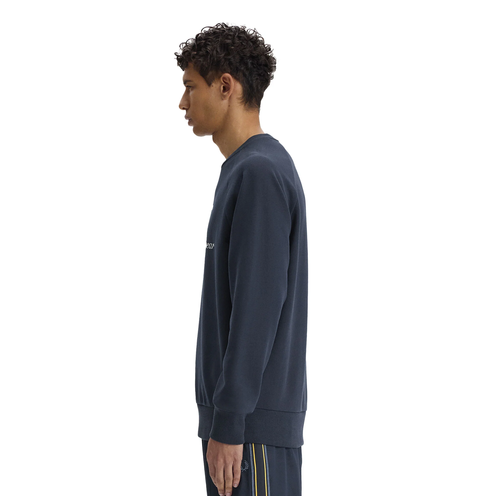 Fred Perry Original Sportswear Sweatshirt Tennis Blue - Image 2