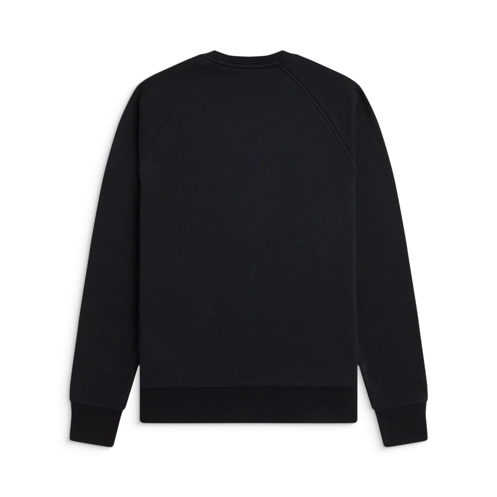 Fred Perry Outline Laurel Wreath Sweatshirt Black - Image 5
