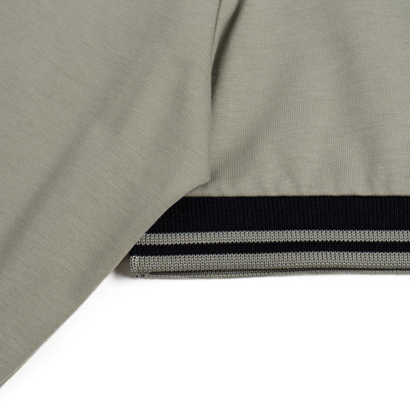 Fred Perry Printed Laurel Wreath T-Shirt Seagrass - Image 4
