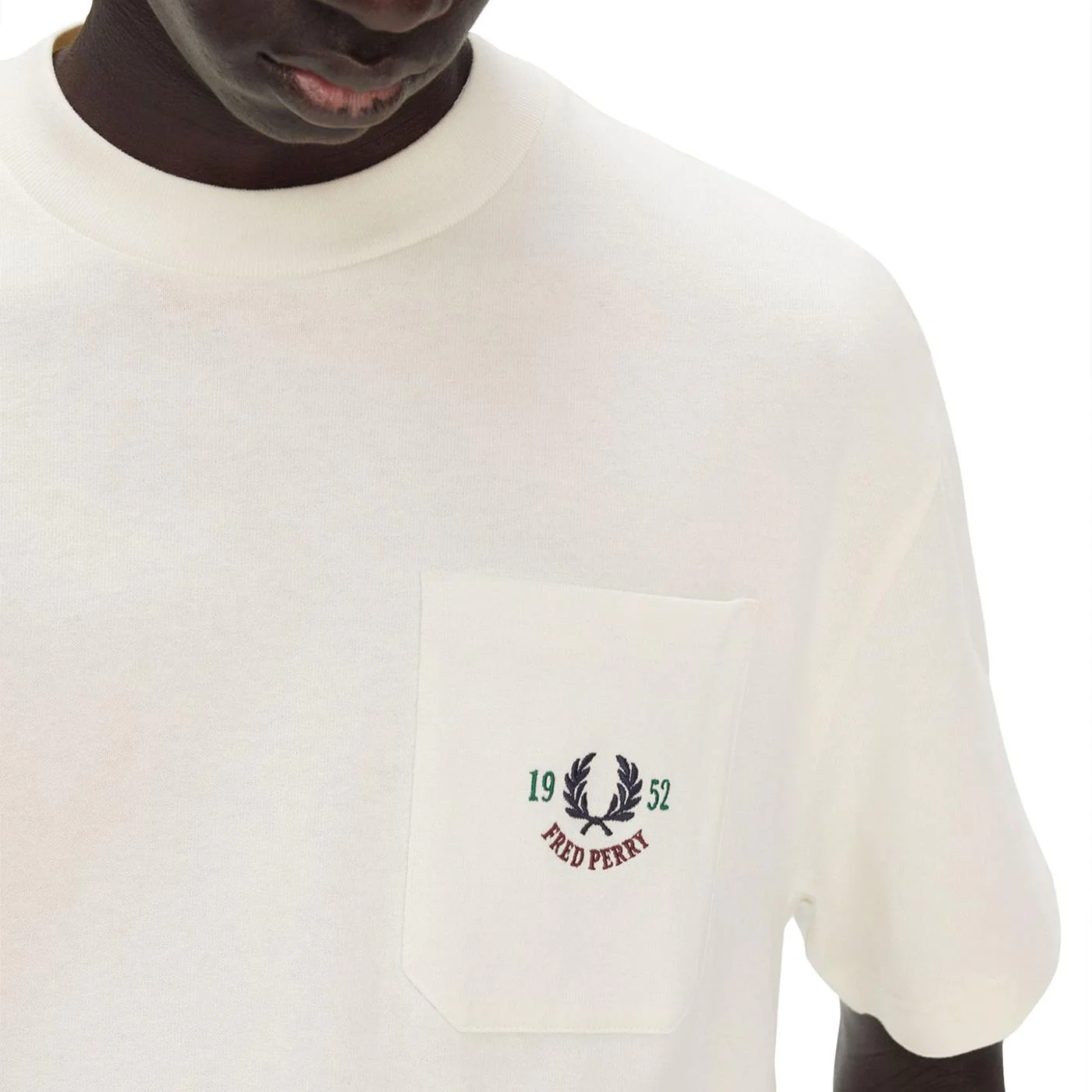 Fred Perry Relaxed 1952 T-Shirt Ecru - Image 3