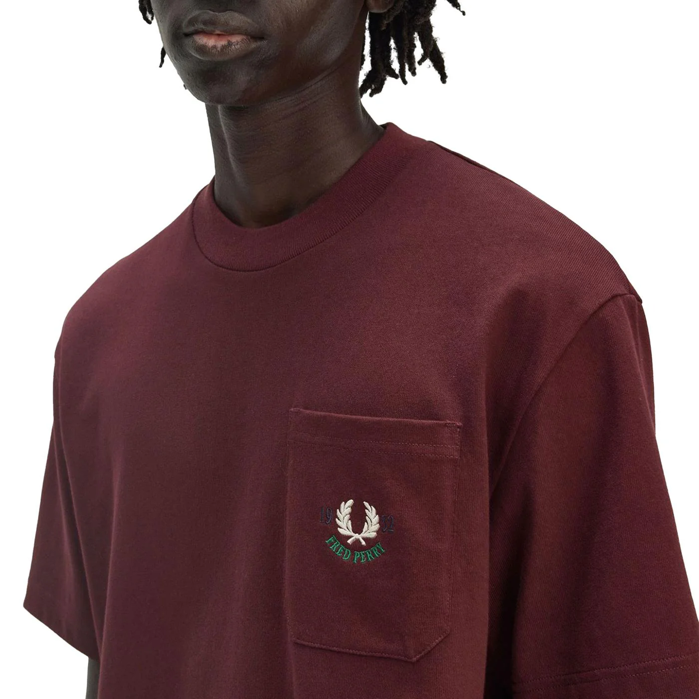 Fred Perry Relaxed 1952 T-Shirt Oxblood - Image 3